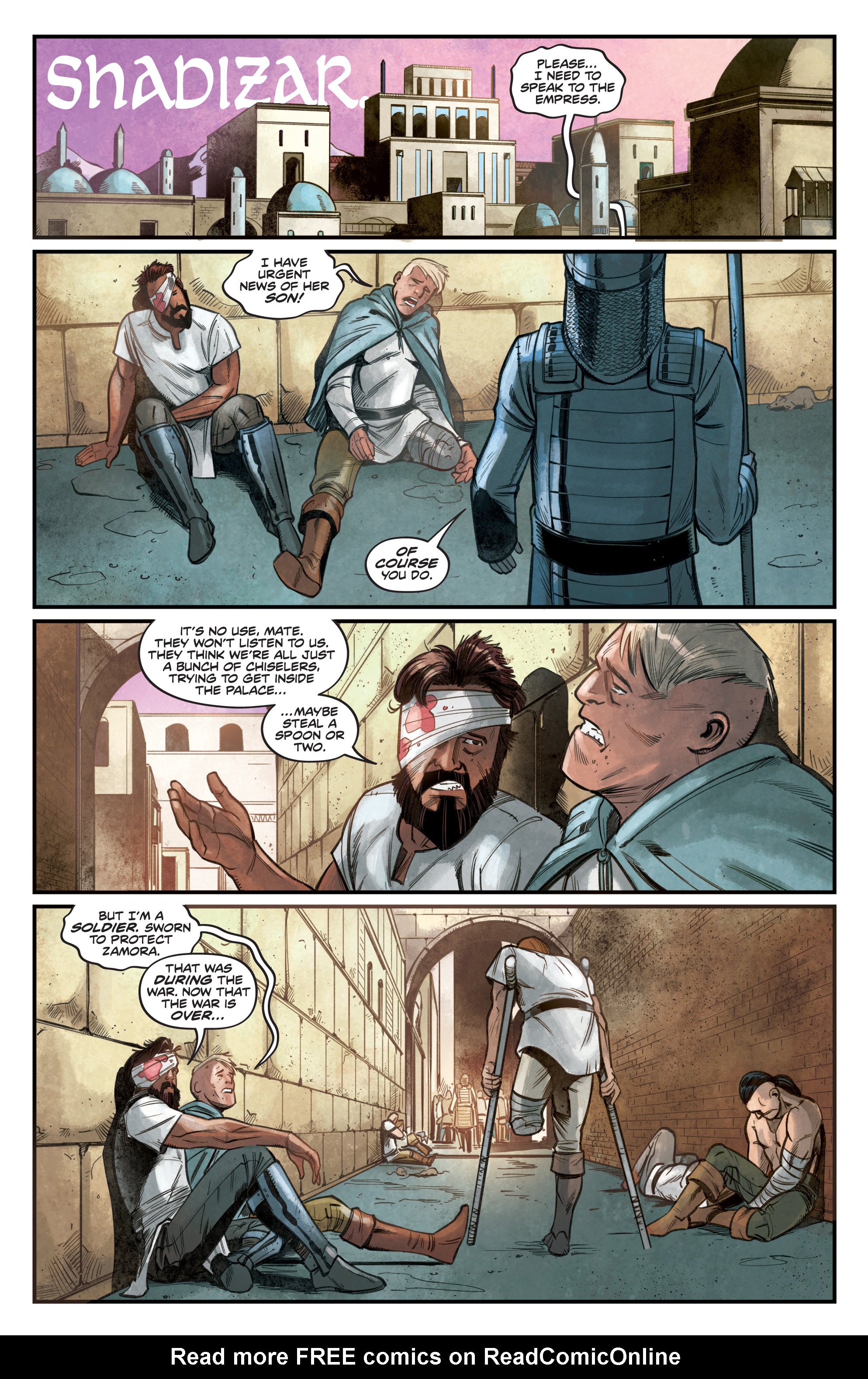 Read online Red Sonja (2019) comic -  Issue #16 - 17