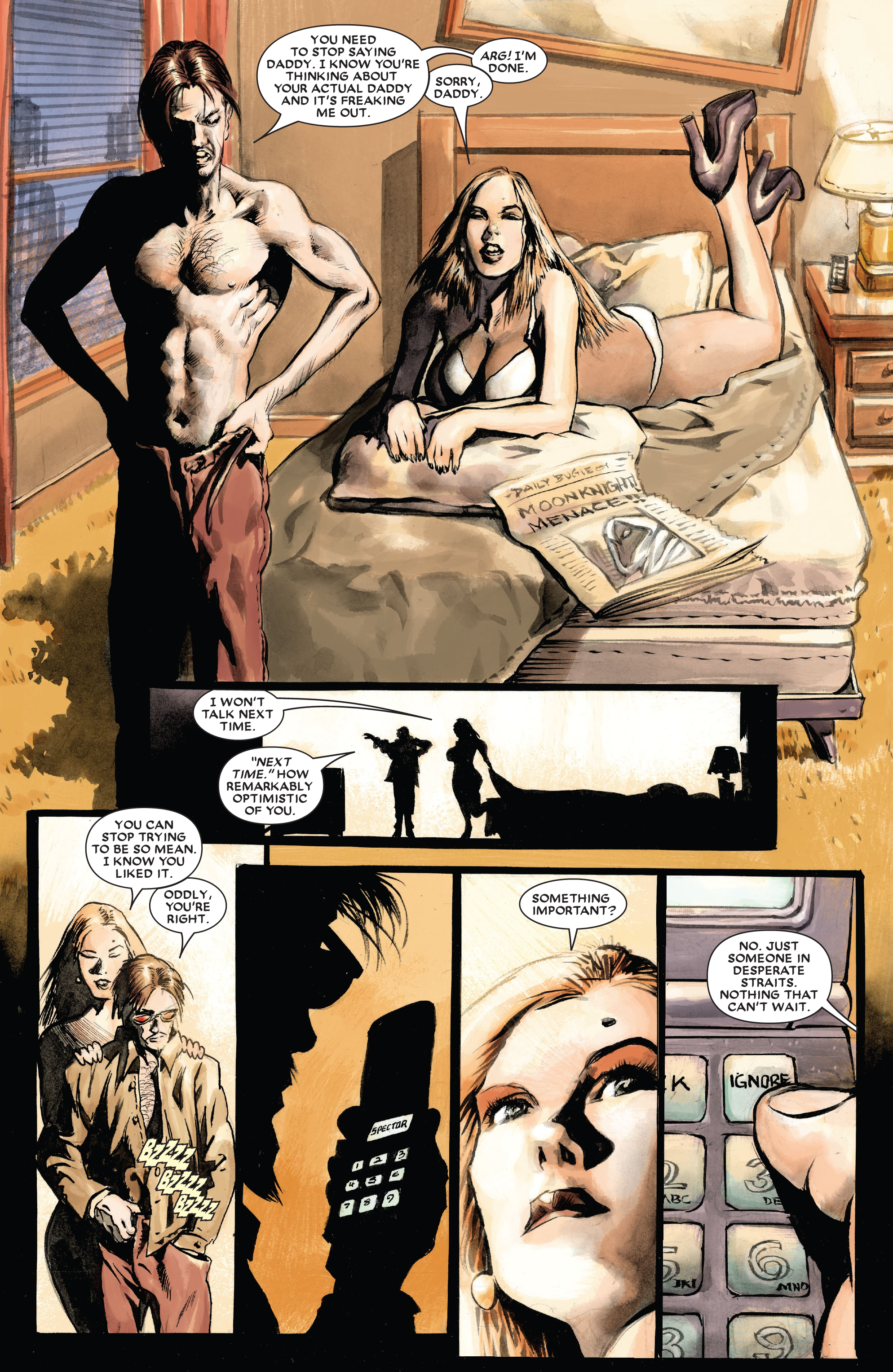 Read online Moon Knight by Huston, Benson & Hurwitz Omnibus comic -  Issue # TPB (Part 5) - 82
