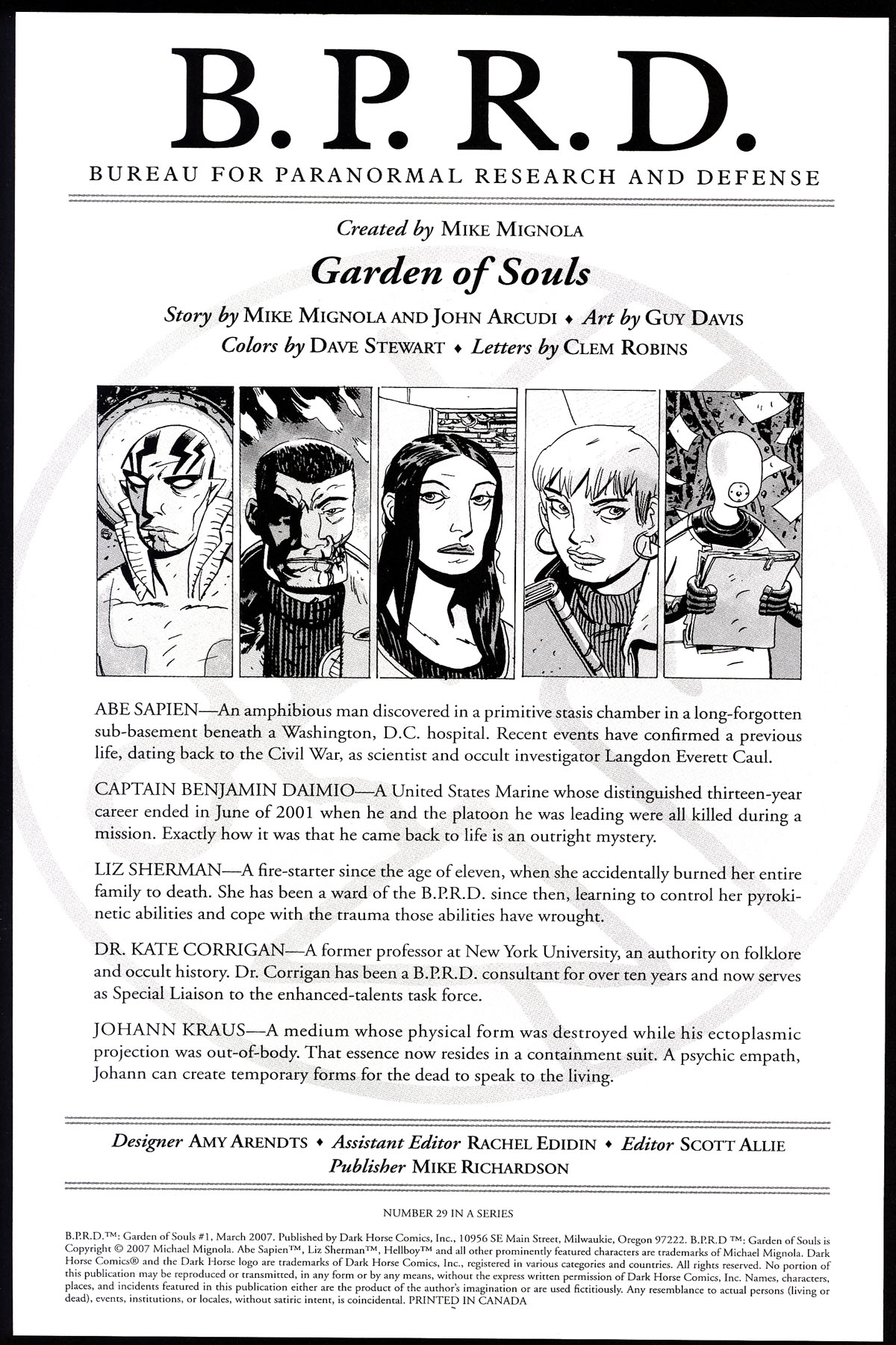 Read online B.P.R.D.: Garden of Souls comic -  Issue #1 - 2