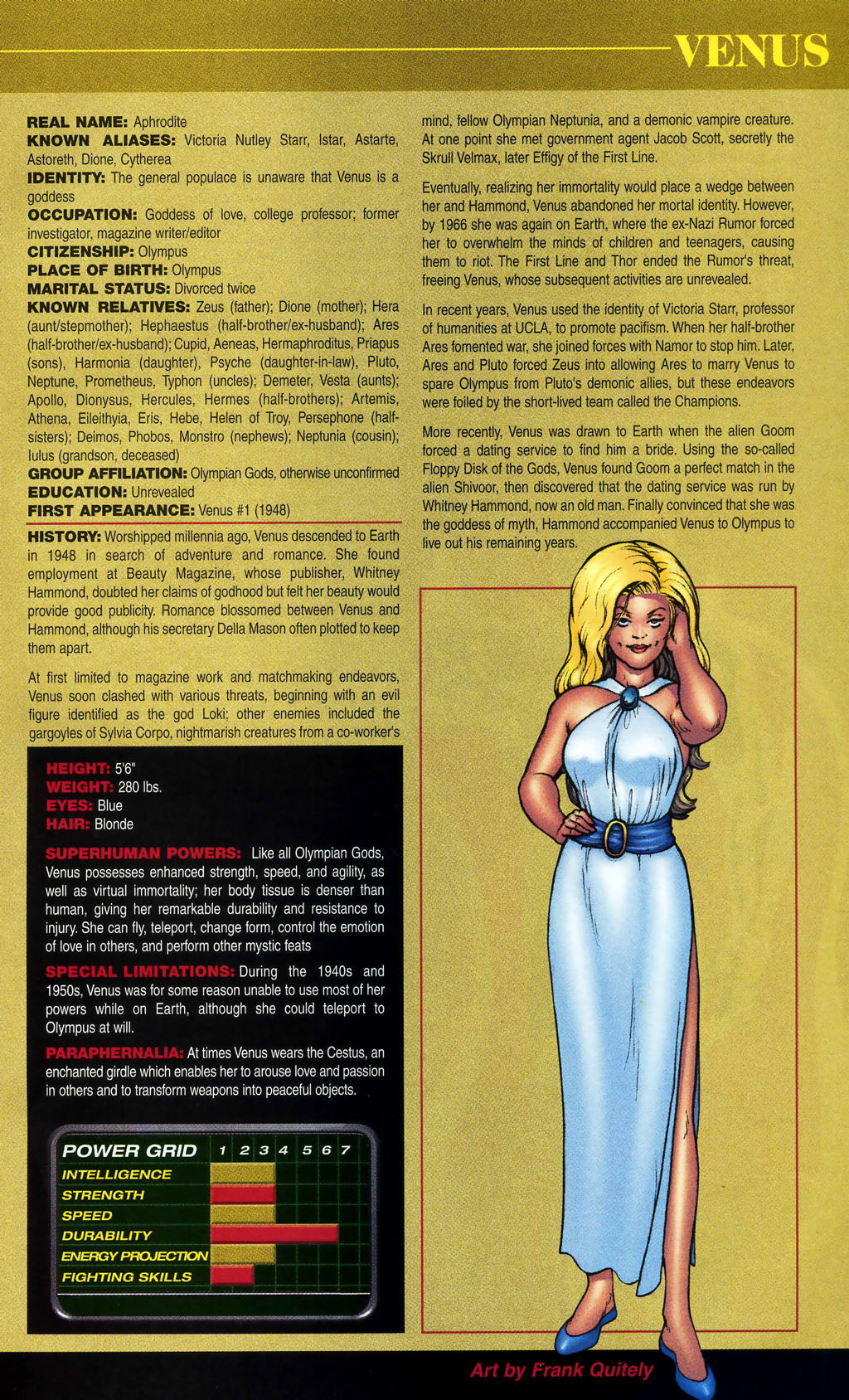 Read online The Official Handbook of the Marvel Universe: Golden Age comic -  Issue # Full - 45