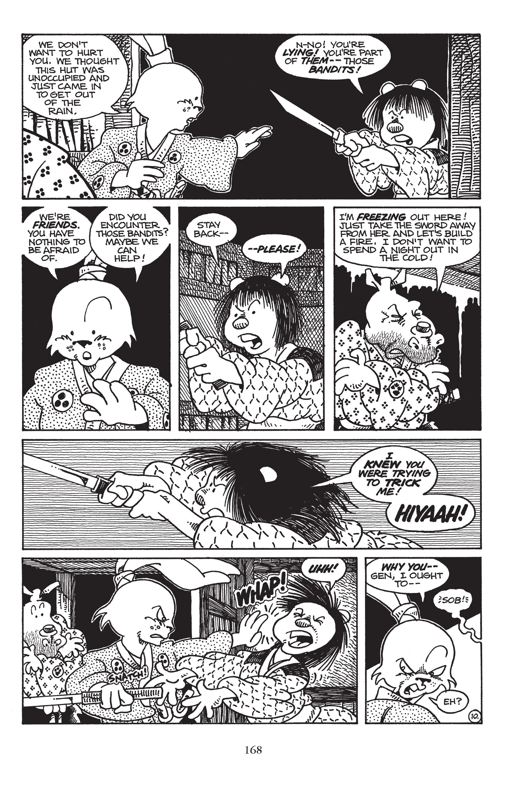 Read online Usagi Yojimbo (1987) comic -  Issue # _TPB 7 - 159