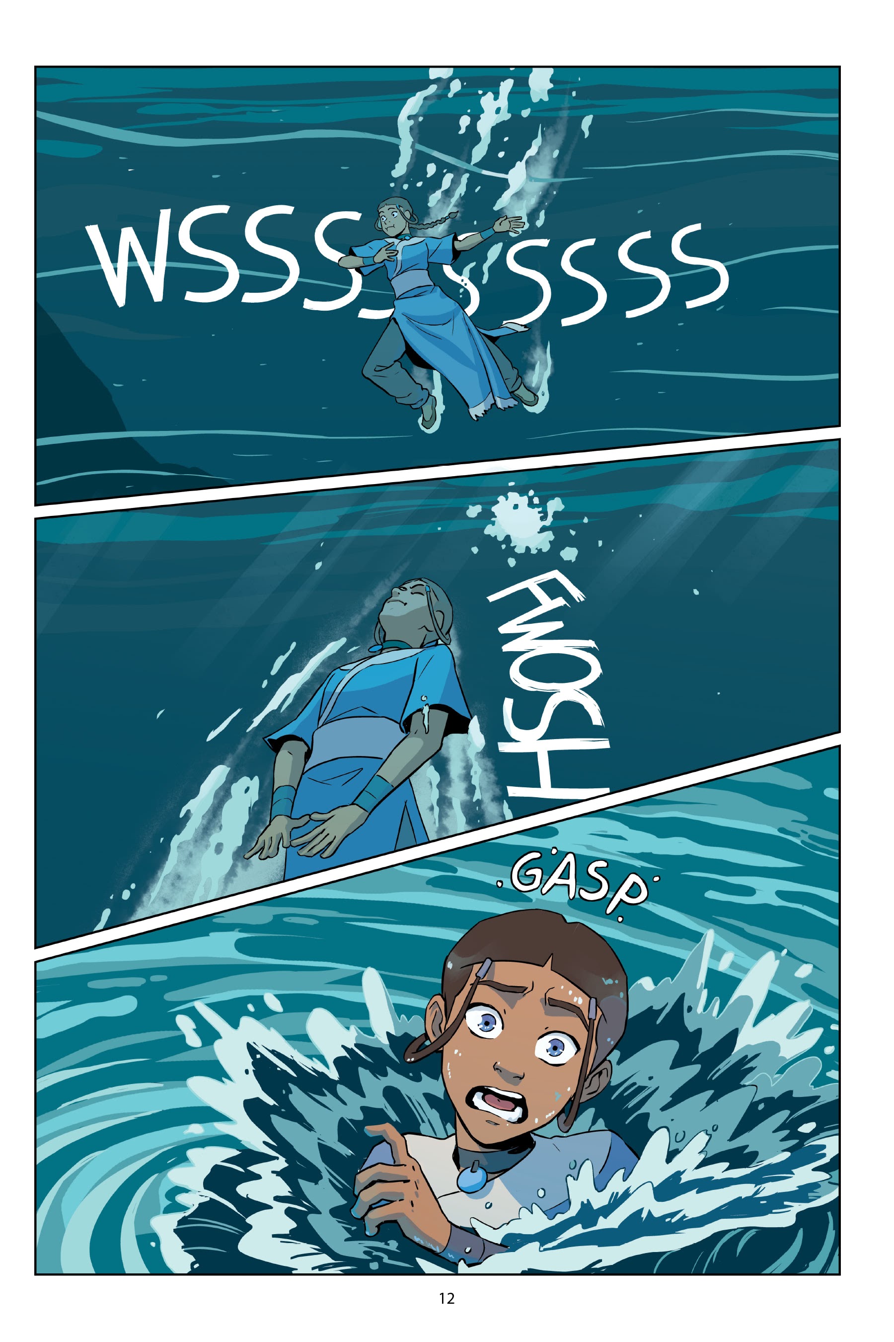 Read online Avatar: The Last Airbender—Katara and the Pirate's Silver comic -  Issue # TPB - 13