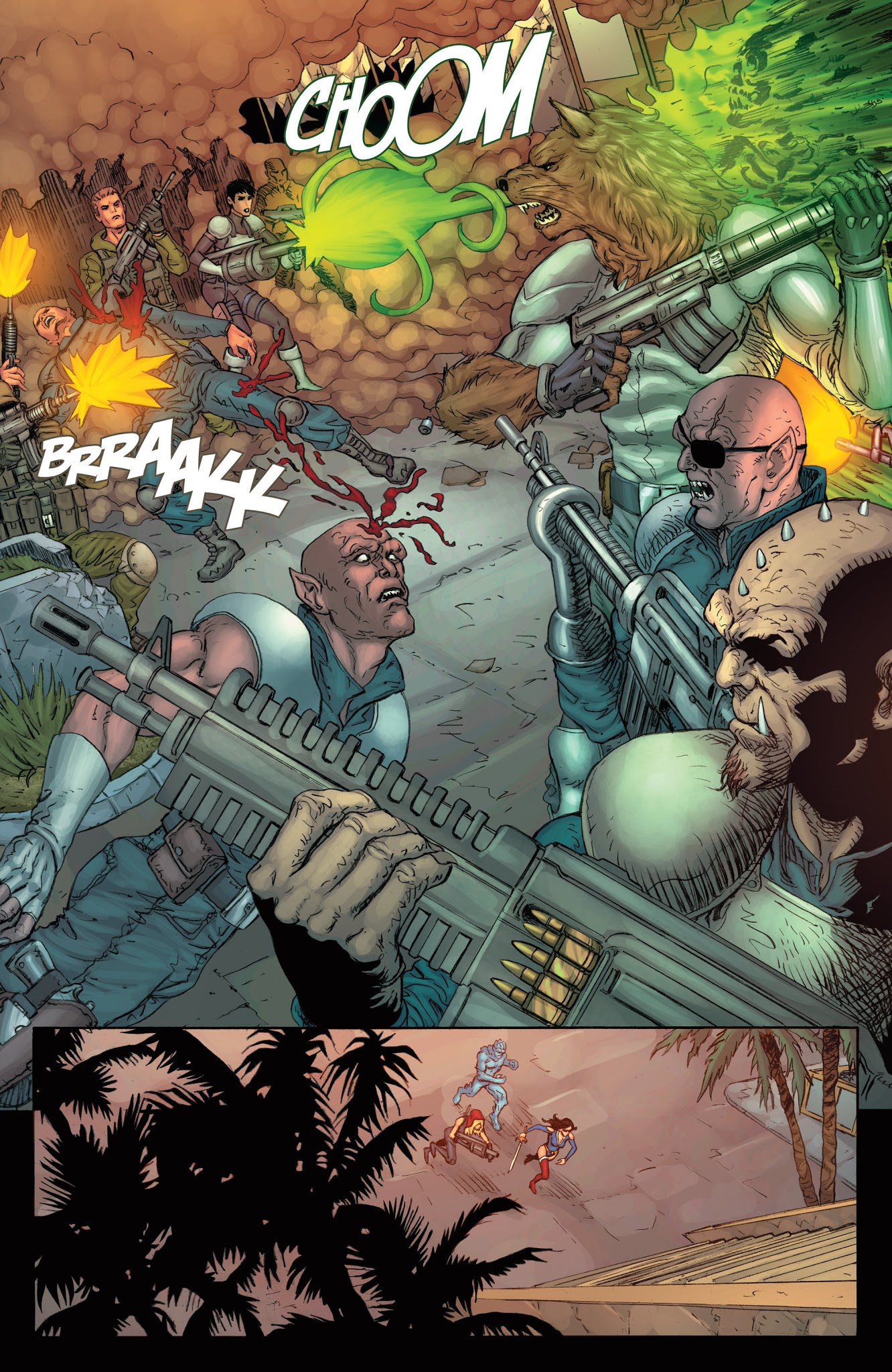 Read online Grimm Fairy Tales presents Realm War Age of Darkness comic -  Issue #9 - 9