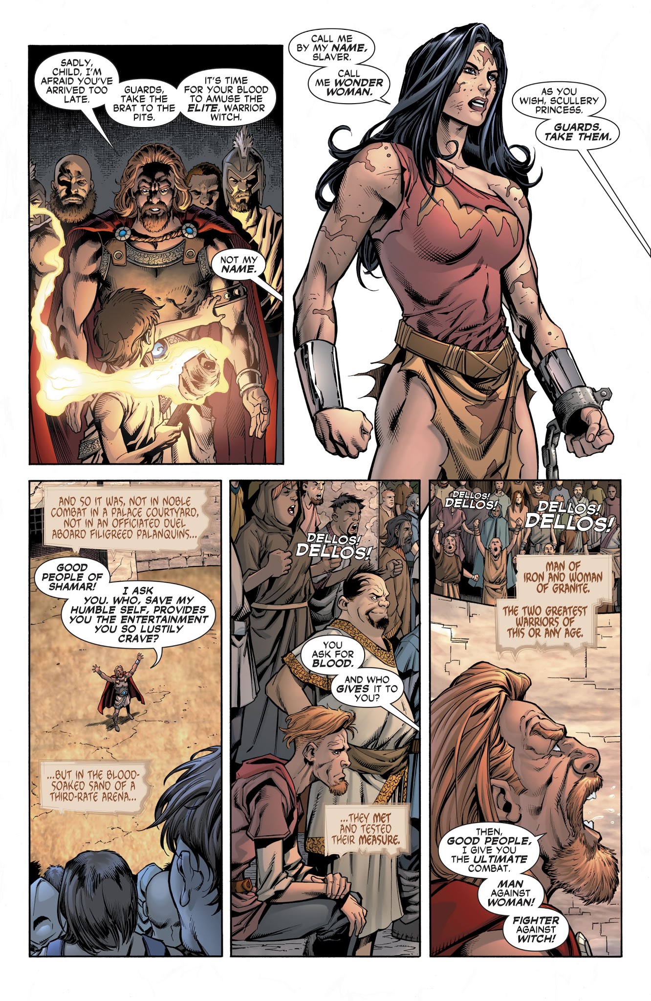 Read online Wonder Woman/Conan comic -  Issue #2 - 9