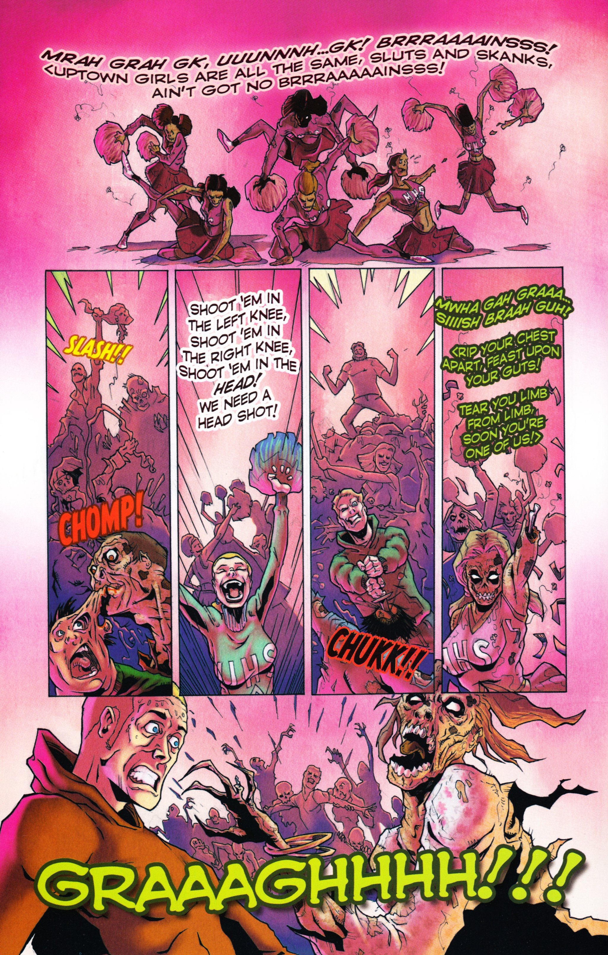 Read online Zombies vs Cheerleaders comic -  Issue #2 - 9