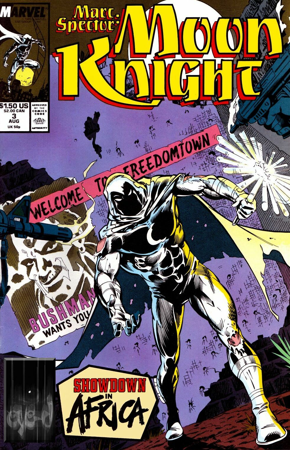 Read online Marc Spector: Moon Knight comic -  Issue #3 - 1