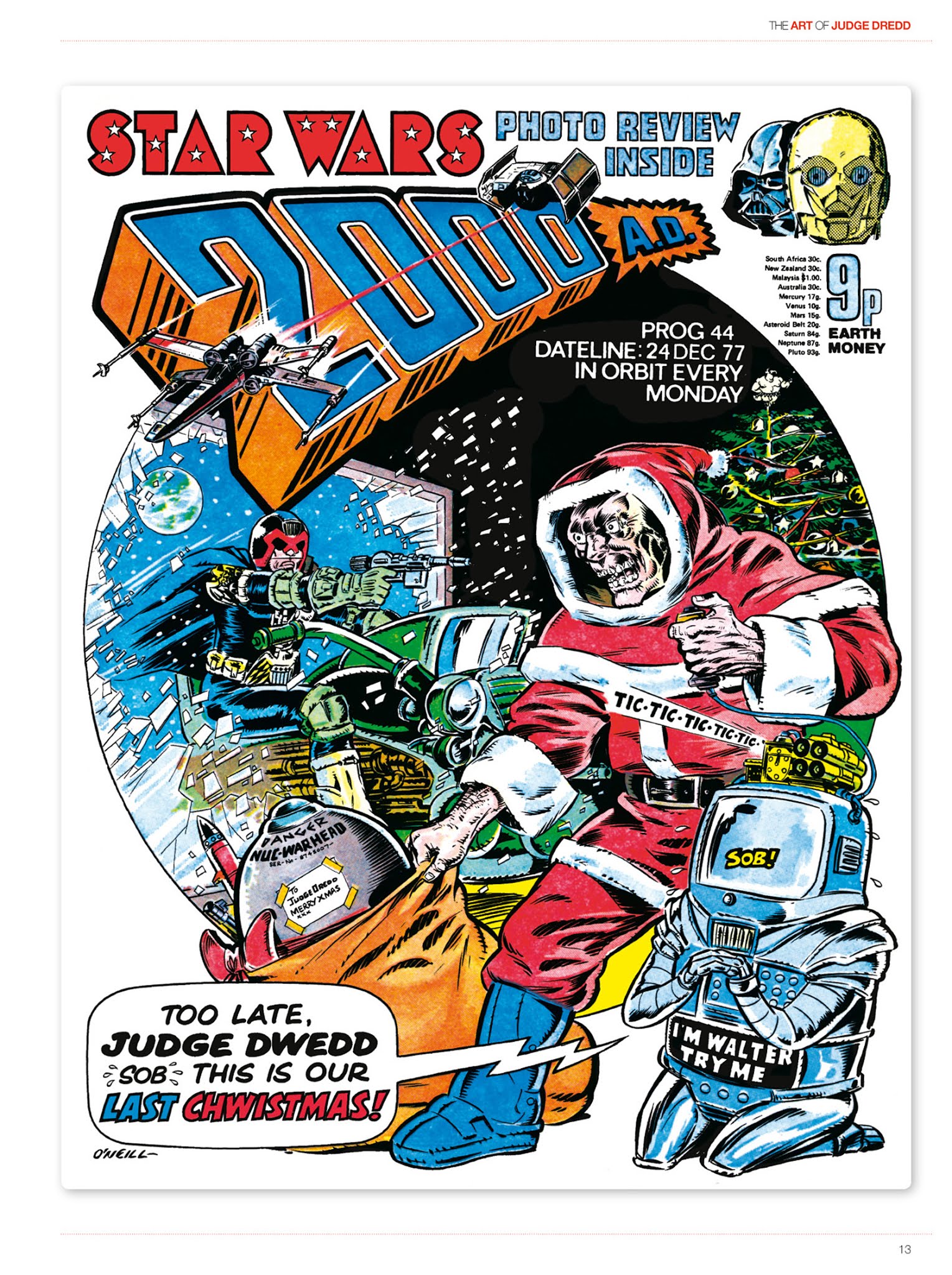 Read online The Art of Judge Dredd: Featuring 35 Years of Zarjaz Covers comic -  Issue # TPB (Part 1) - 14