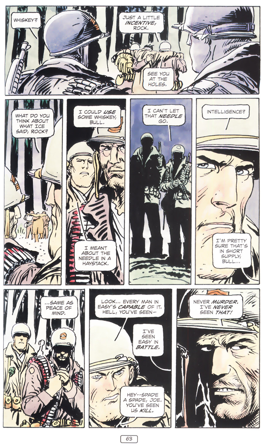Read online Sgt. Rock: Between Hell & A Hard Place comic -  Issue # TPB - 69