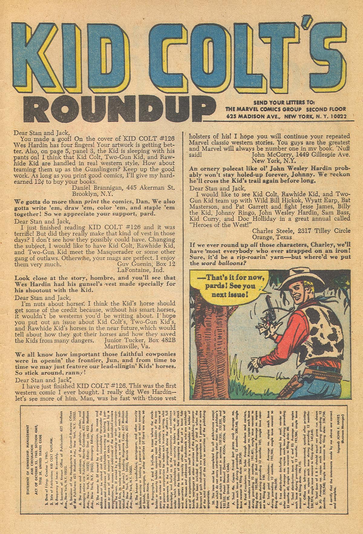 Read online Kid Colt Outlaw comic -  Issue #128 - 33