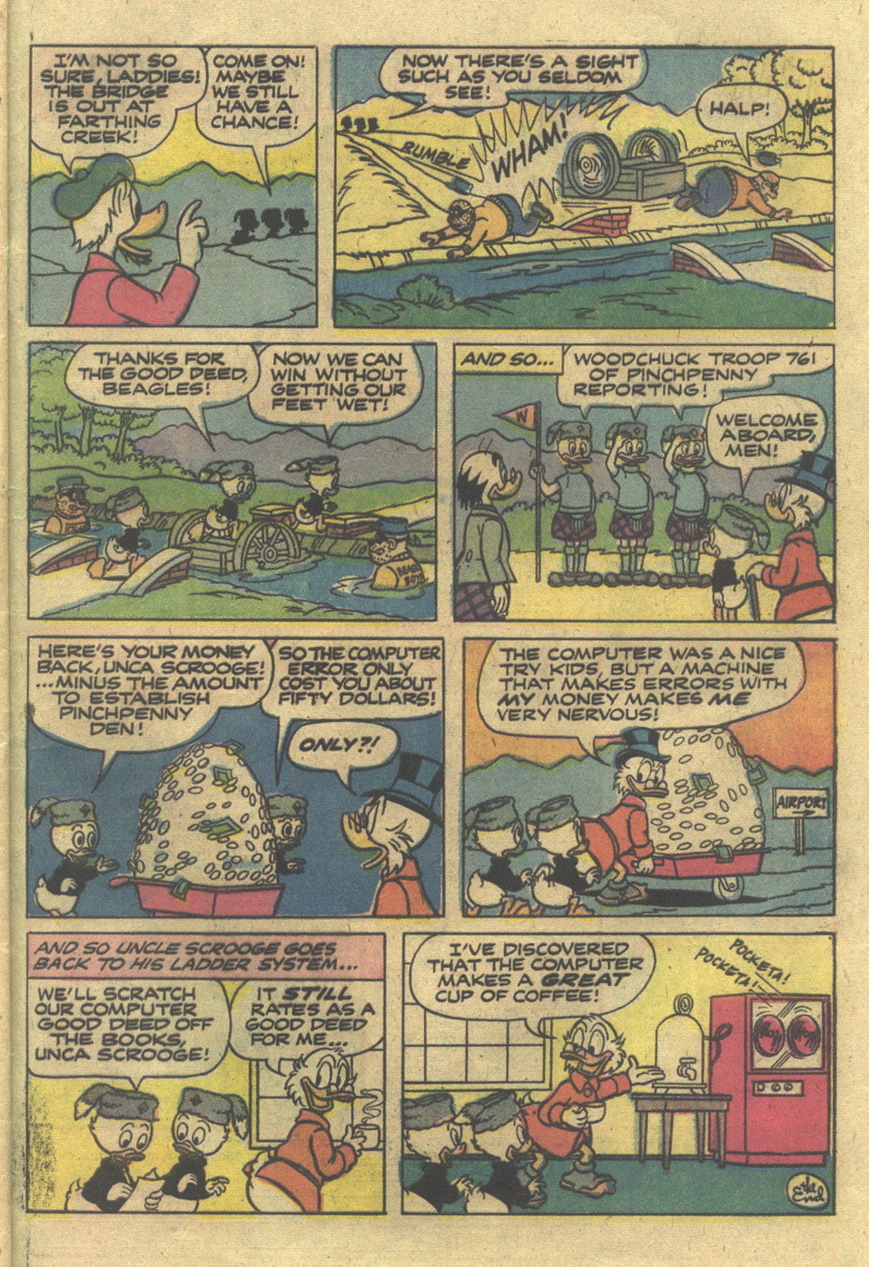 Read online Huey, Dewey, and Louie Junior Woodchucks comic -  Issue #29 - 33