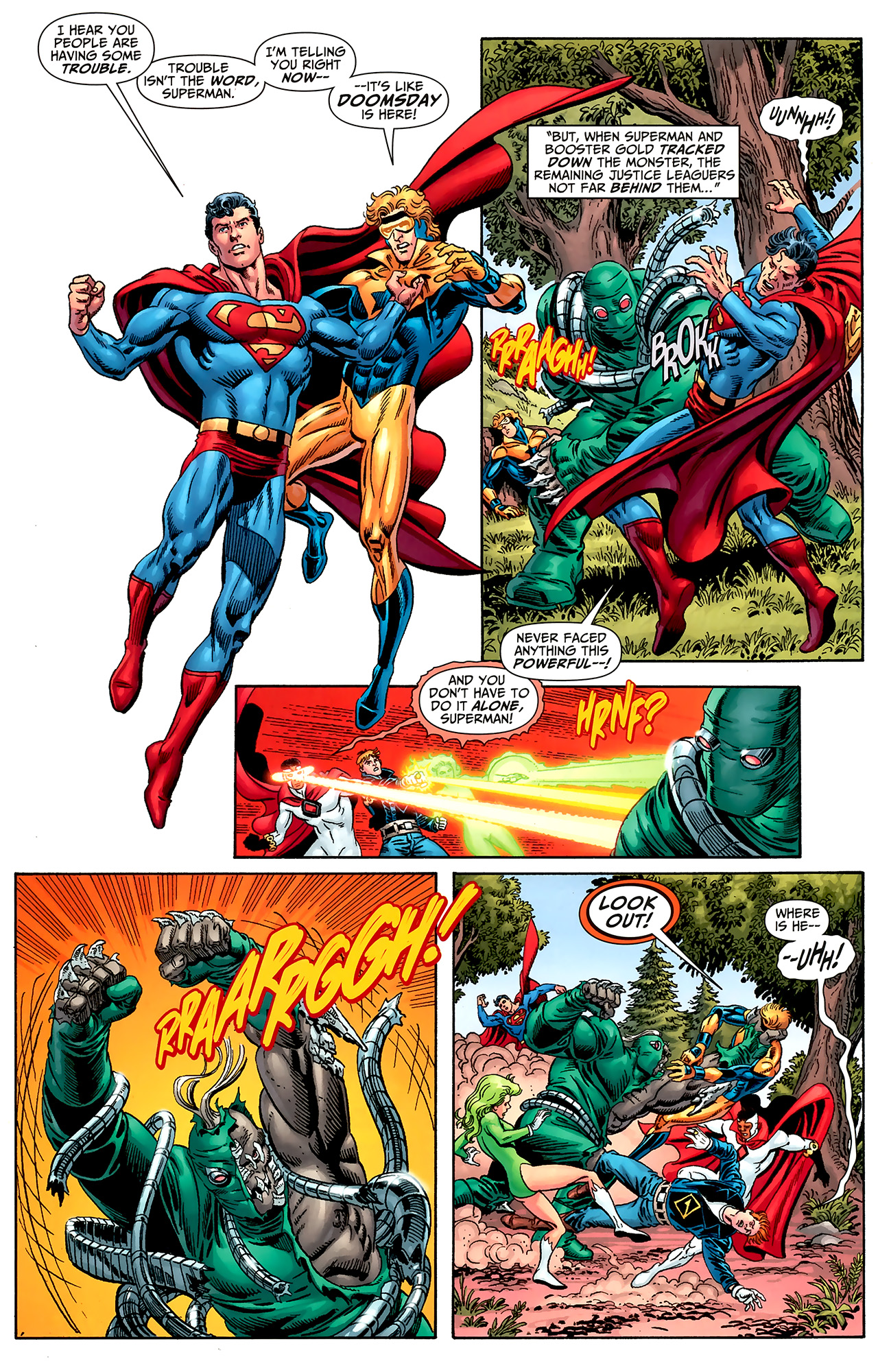 Read online DCU: Legacies comic -  Issue #7 - 10