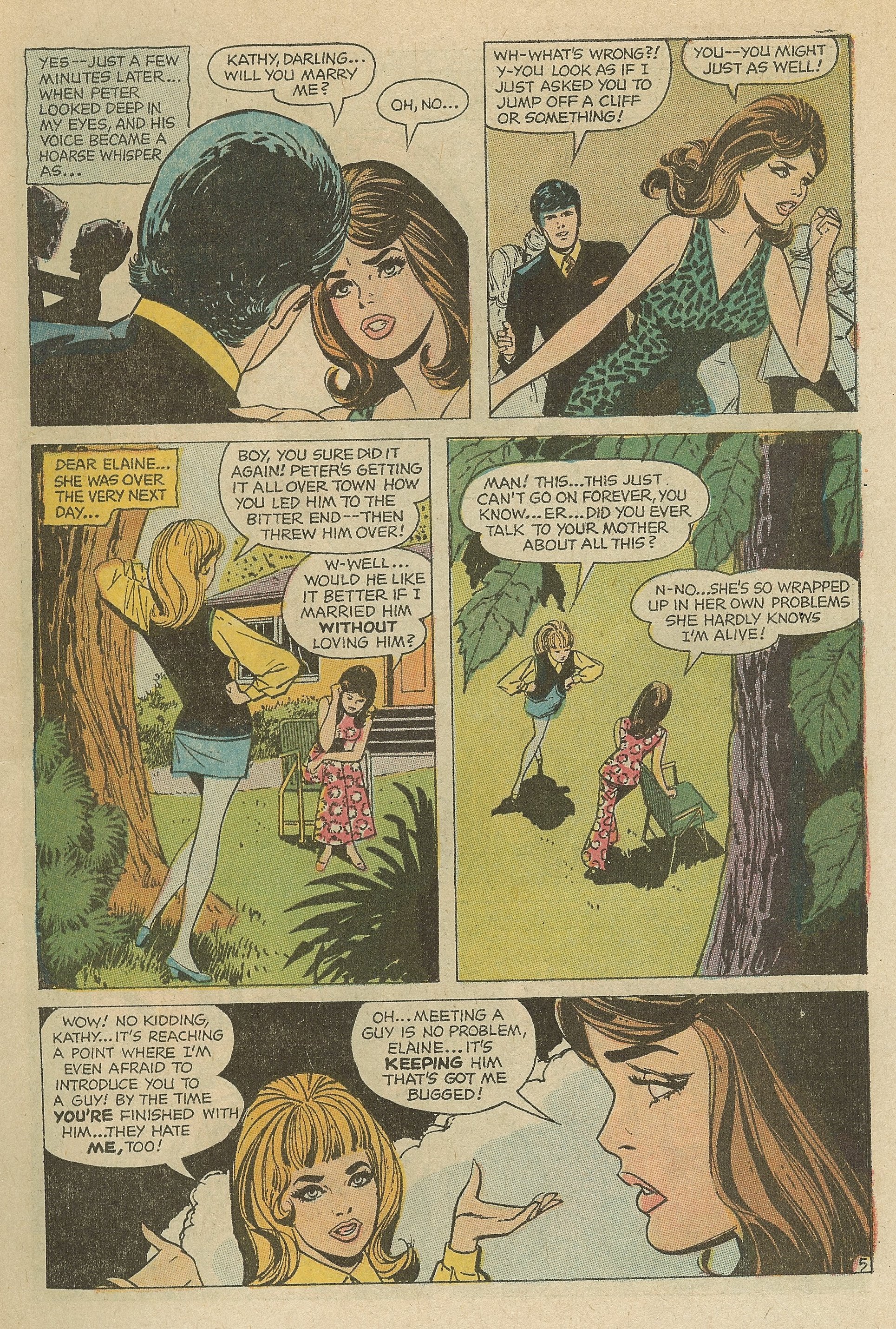Read online Heart Throbs comic -  Issue #126 - 7