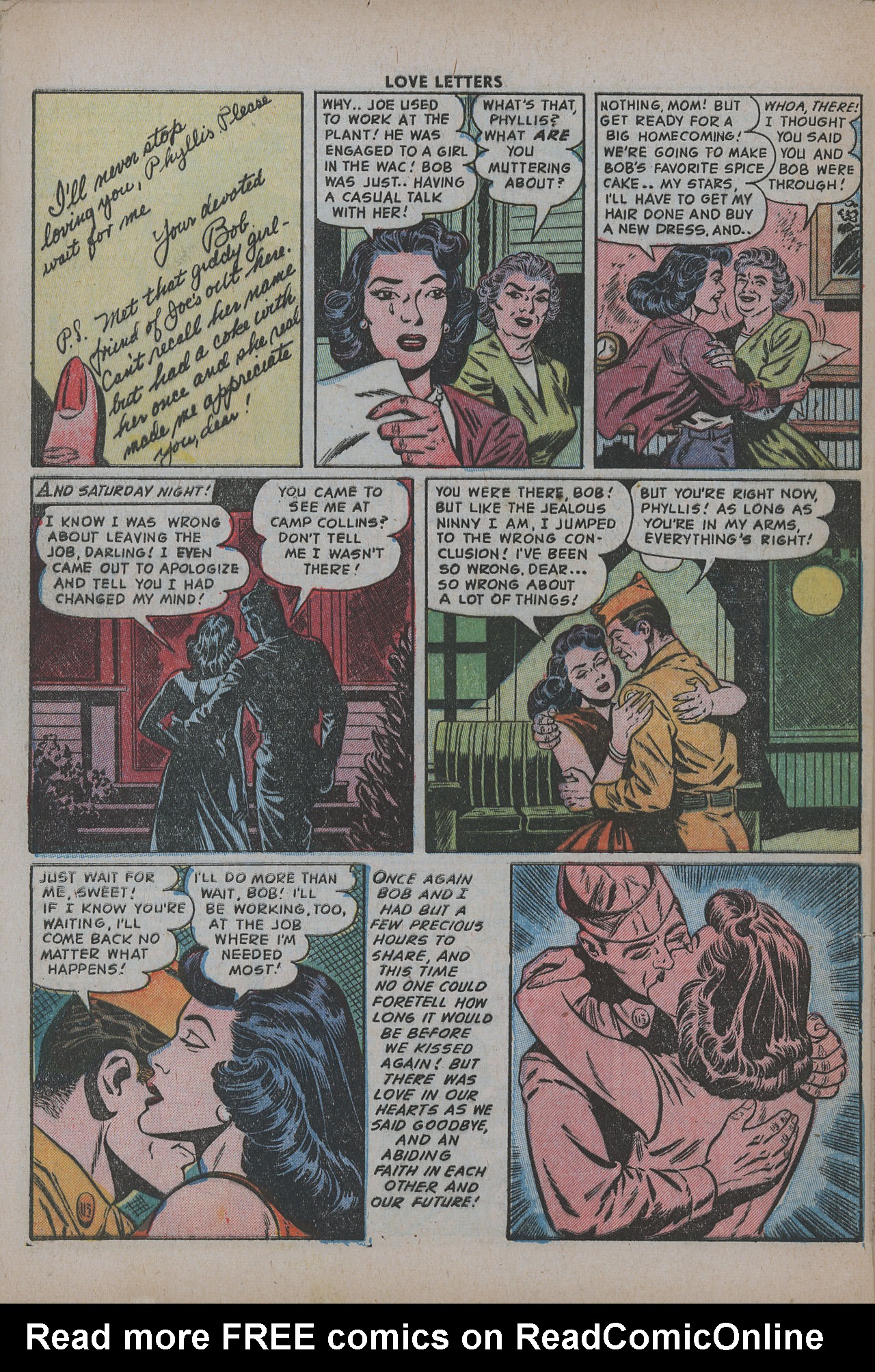 Read online Love Letters comic -  Issue #29 - 32