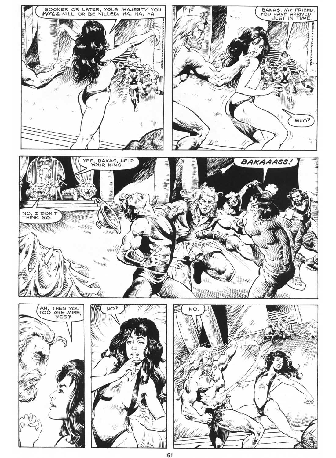 Read online The Savage Sword Of Conan comic -  Issue #158 - 63