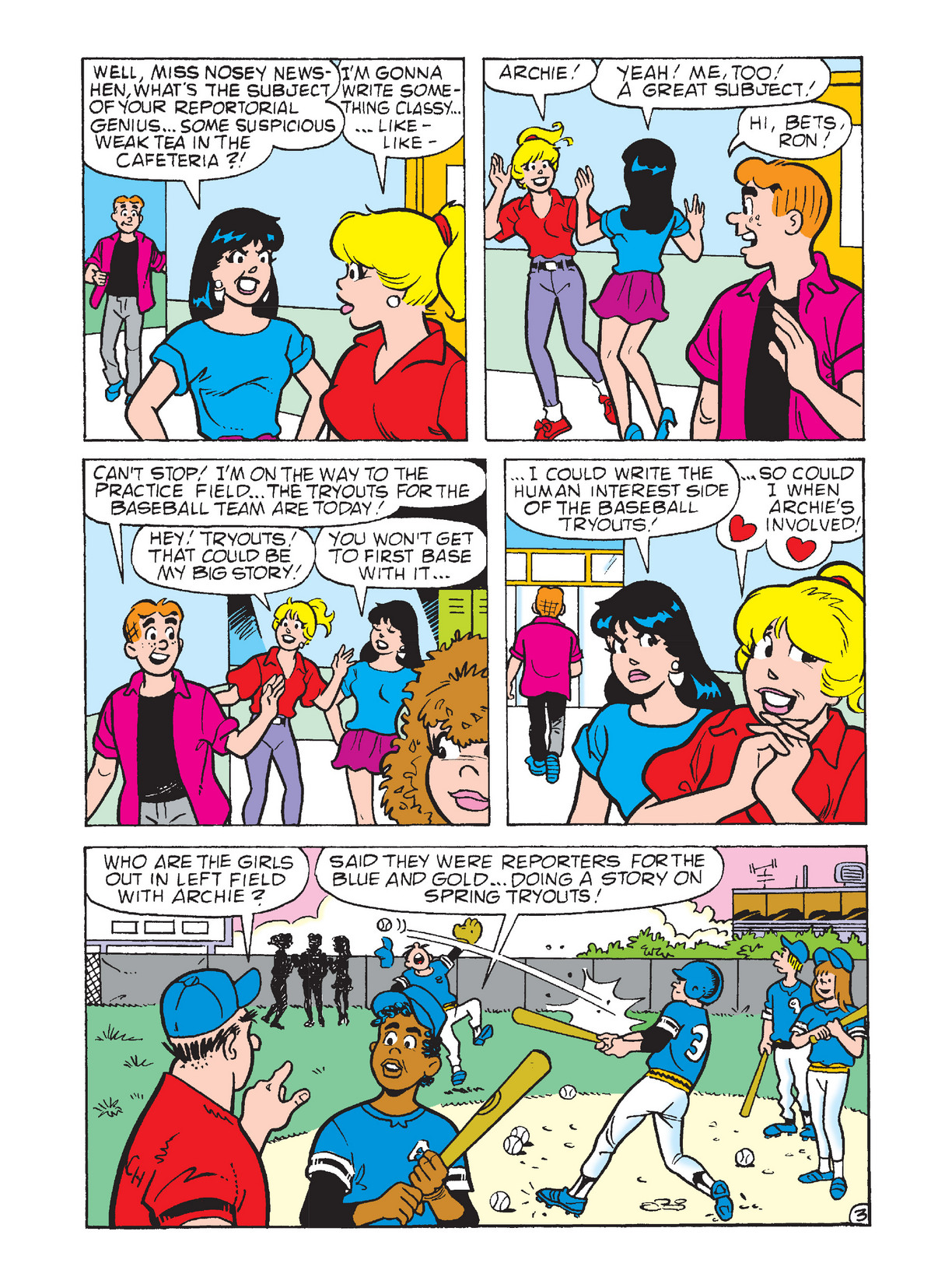 Read online Betty and Veronica Double Digest comic -  Issue #223 - 205