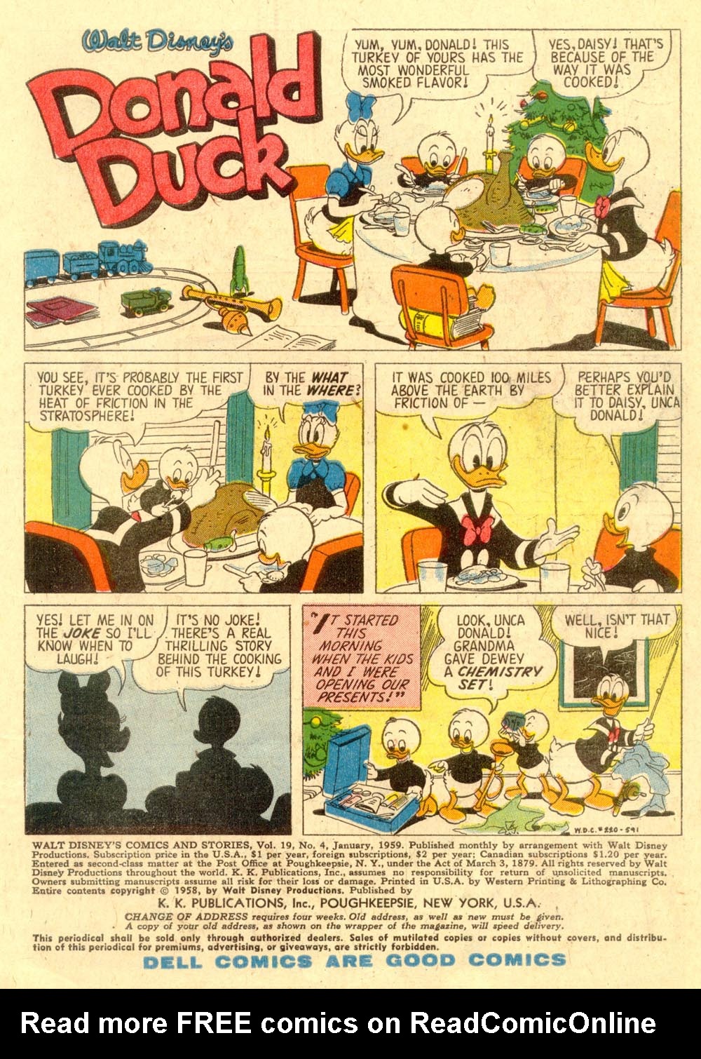 Read online Walt Disney's Comics and Stories comic -  Issue #220 - 3