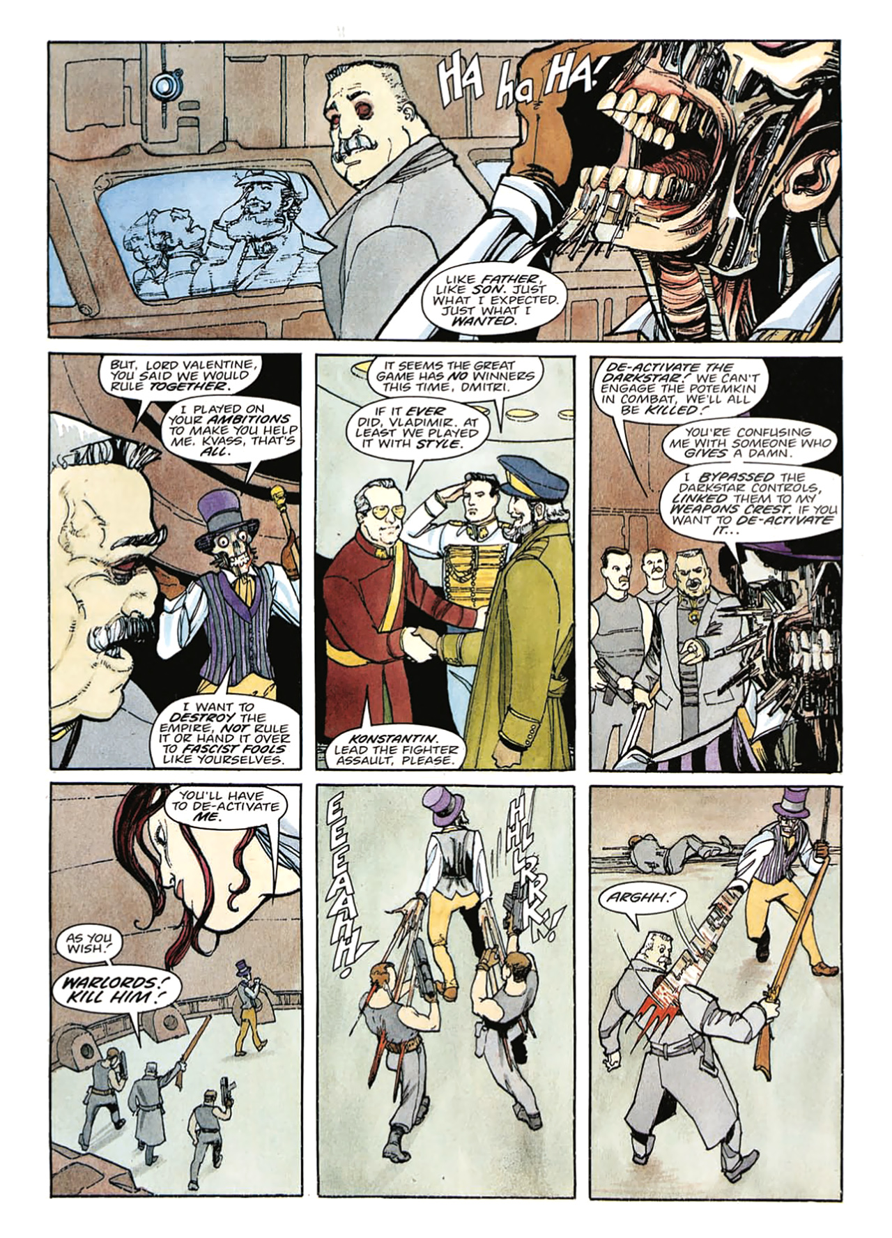 Read online Nikolai Dante comic -  Issue # TPB 2 - 74