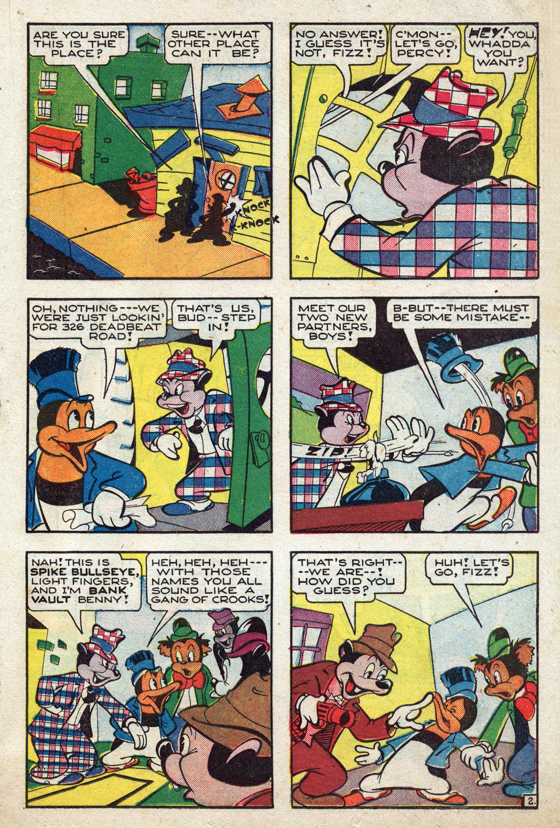 Read online Comedy Comics (1942) comic -  Issue #25 - 27