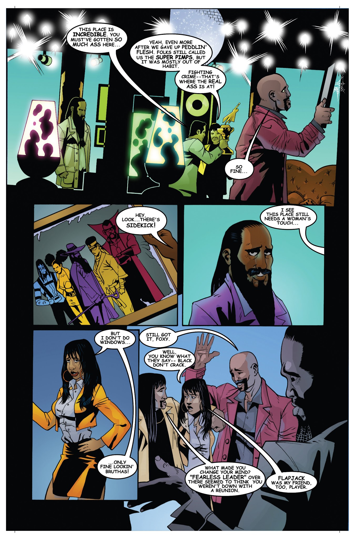 Read online Return of the Super Pimps comic -  Issue #2 - 17