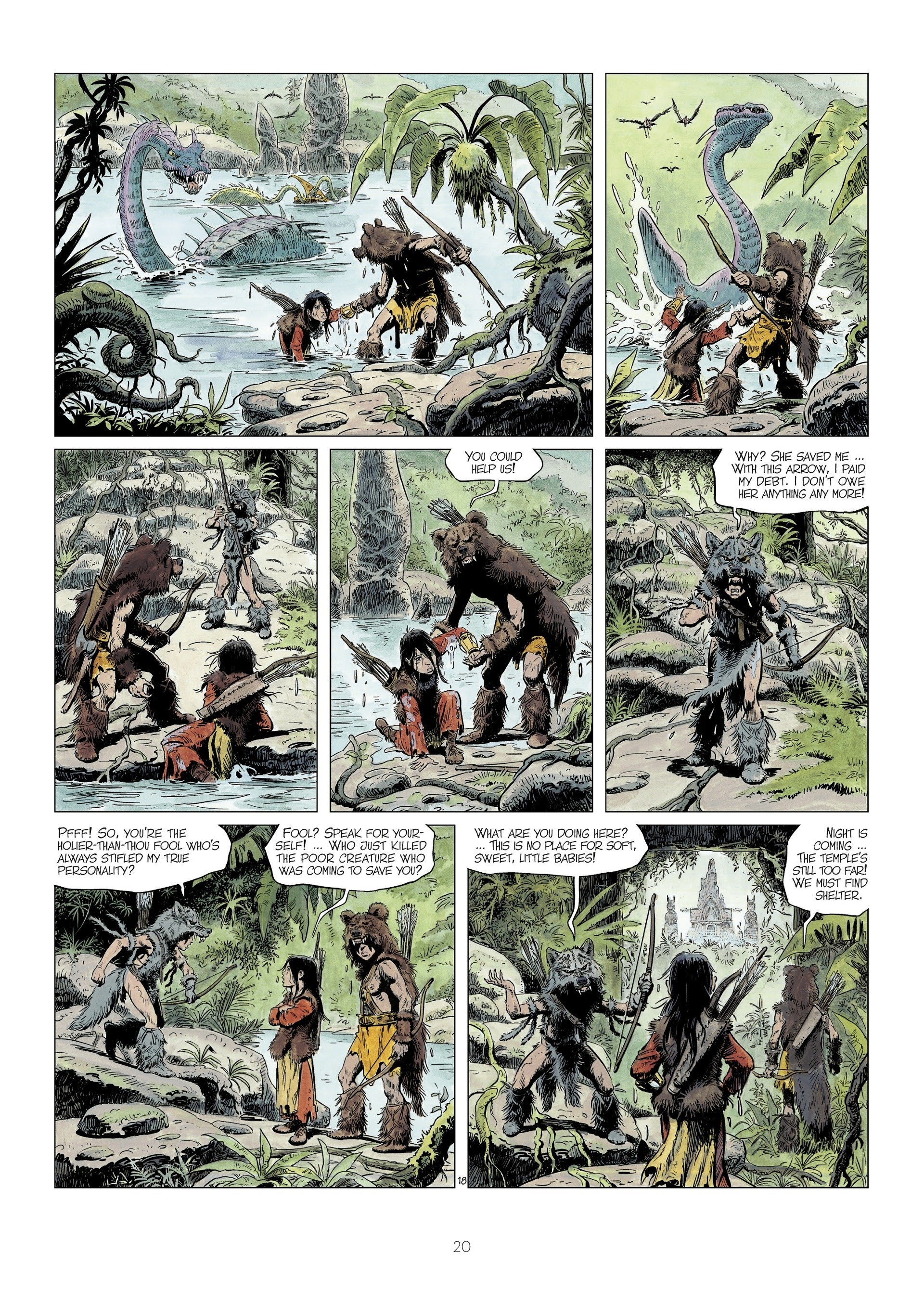 Read online The World of Thorgal: Wolfcub comic -  Issue #3 - 22