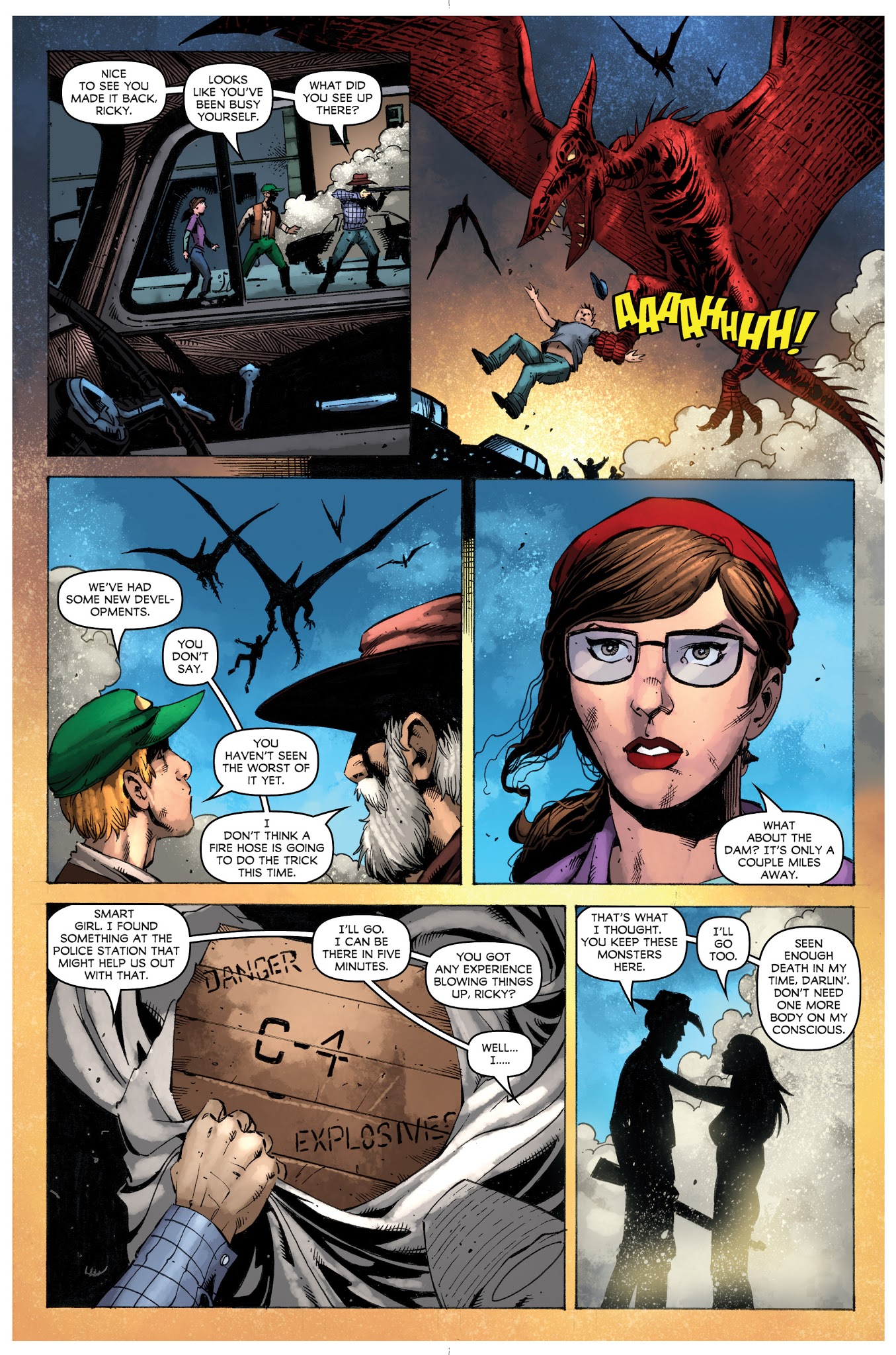 Read online Volcanosaurus comic -  Issue #2 - 14