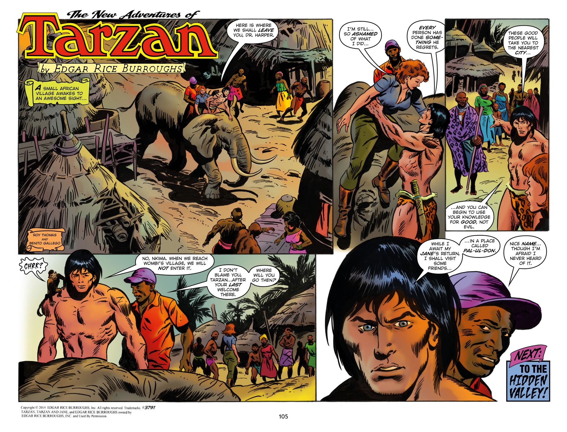 Read online Tarzan: The New Adventures comic -  Issue # TPB - 107