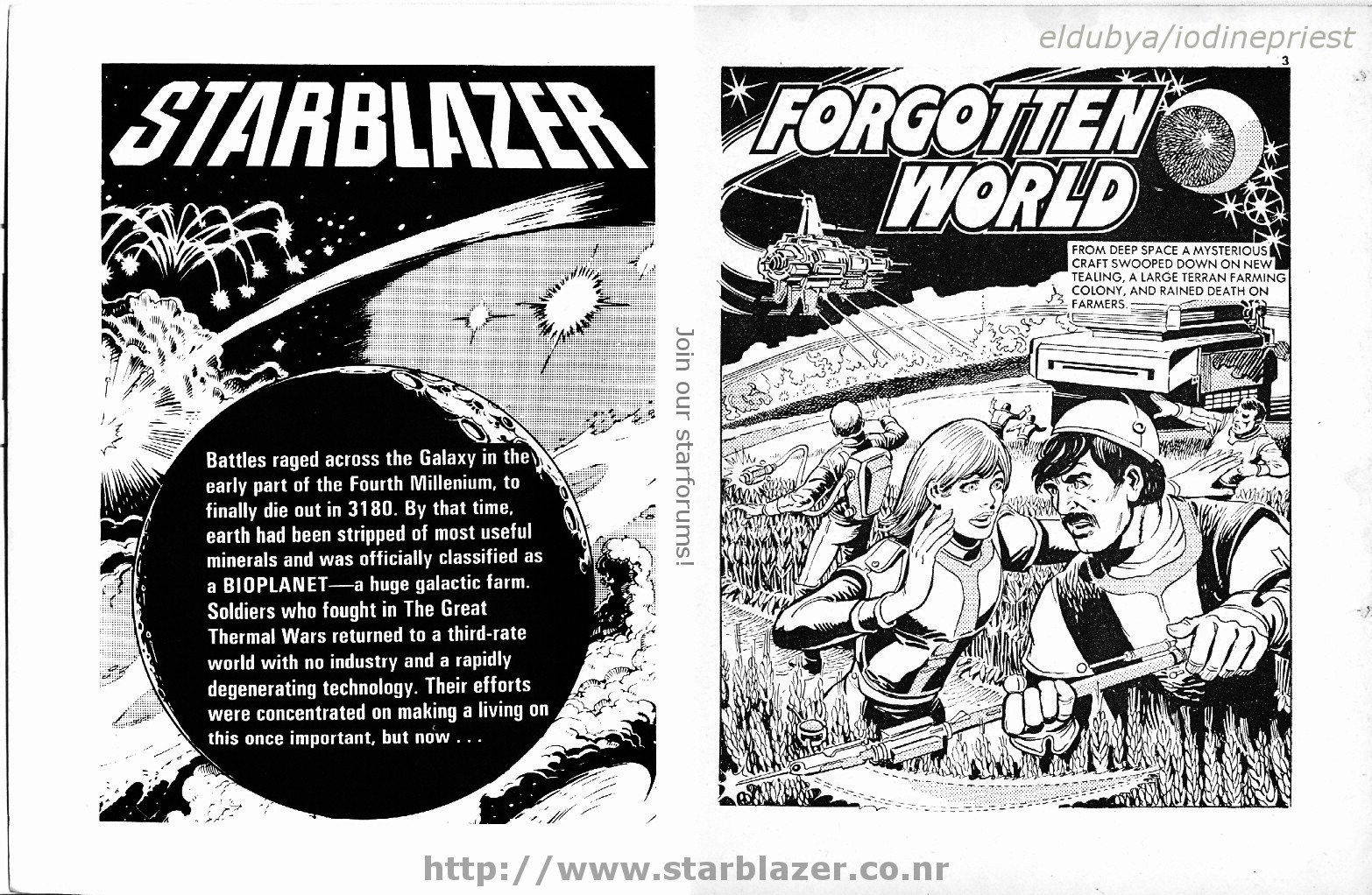 Read online Starblazer comic -  Issue #101 - 3
