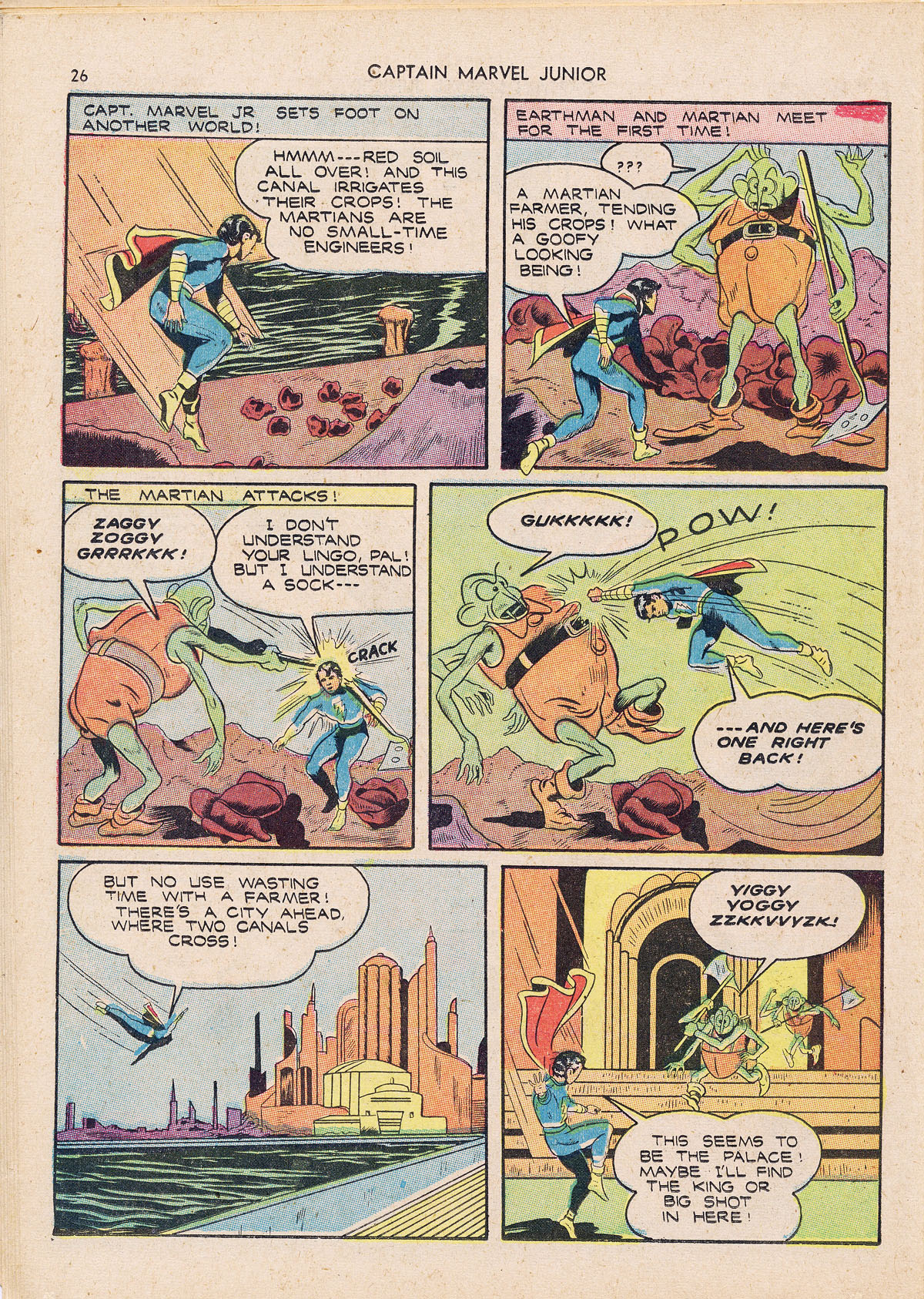 Read online Captain Marvel, Jr. comic -  Issue #6 - 25