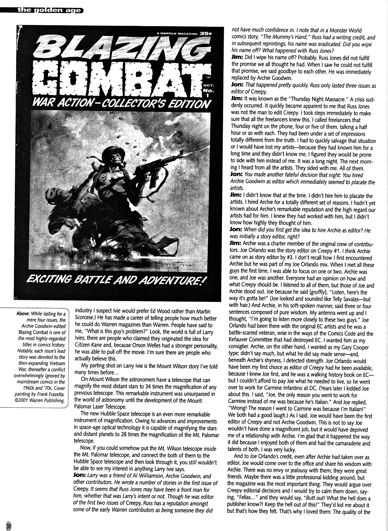 Read online Warren Companion comic -  Issue # TPB (Part 1) - 38
