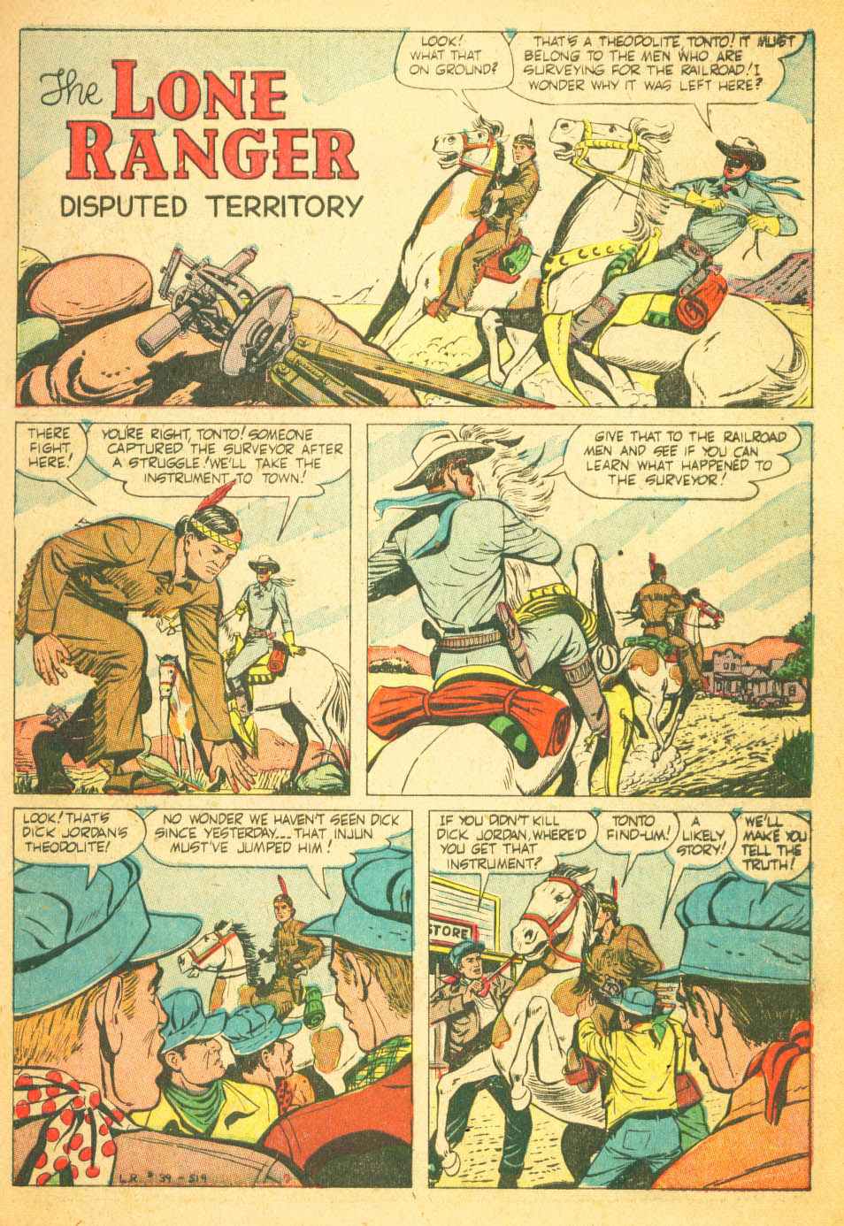 Read online The Lone Ranger (1948) comic -  Issue #39 - 3