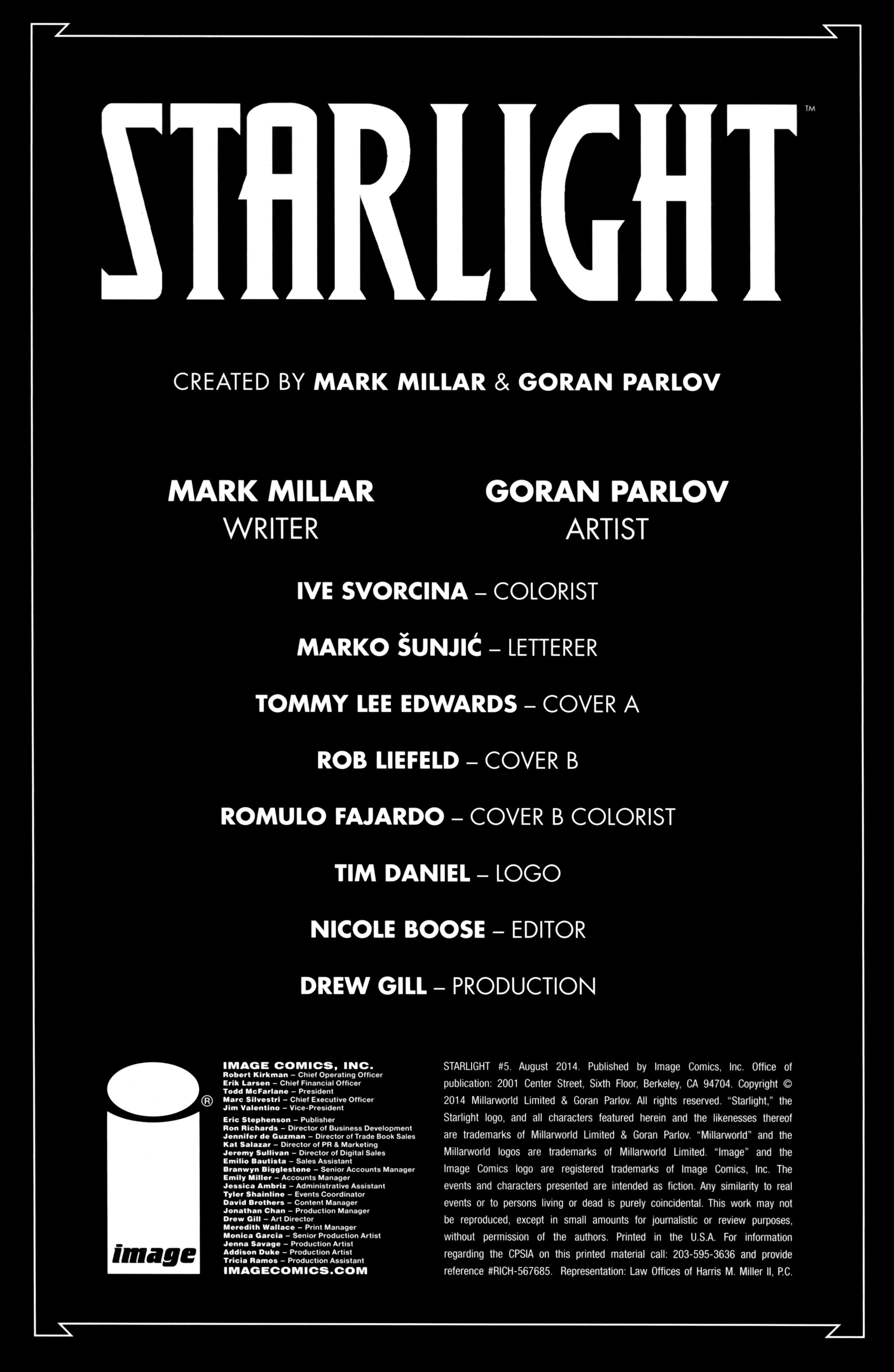 Read online Starlight comic -  Issue #5 - 3