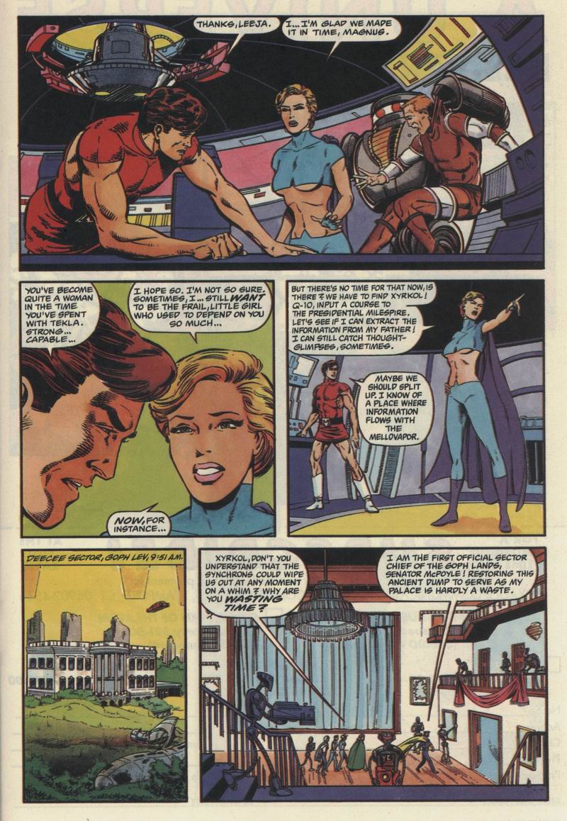 Read online Magnus Robot Fighter (1991) comic -  Issue #10 - 19