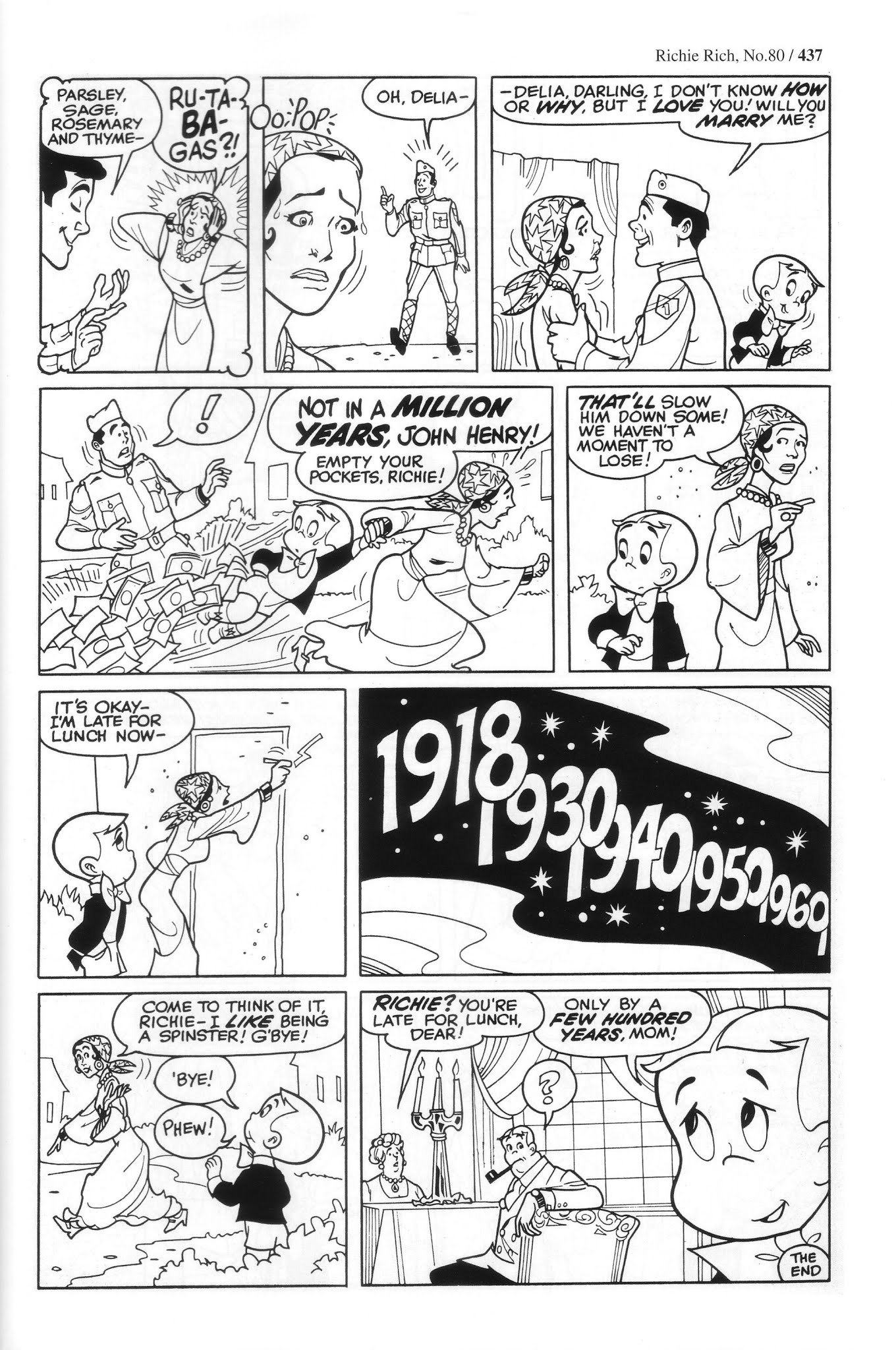 Read online Harvey Comics Classics comic -  Issue # TPB 2 (Part 5) - 38