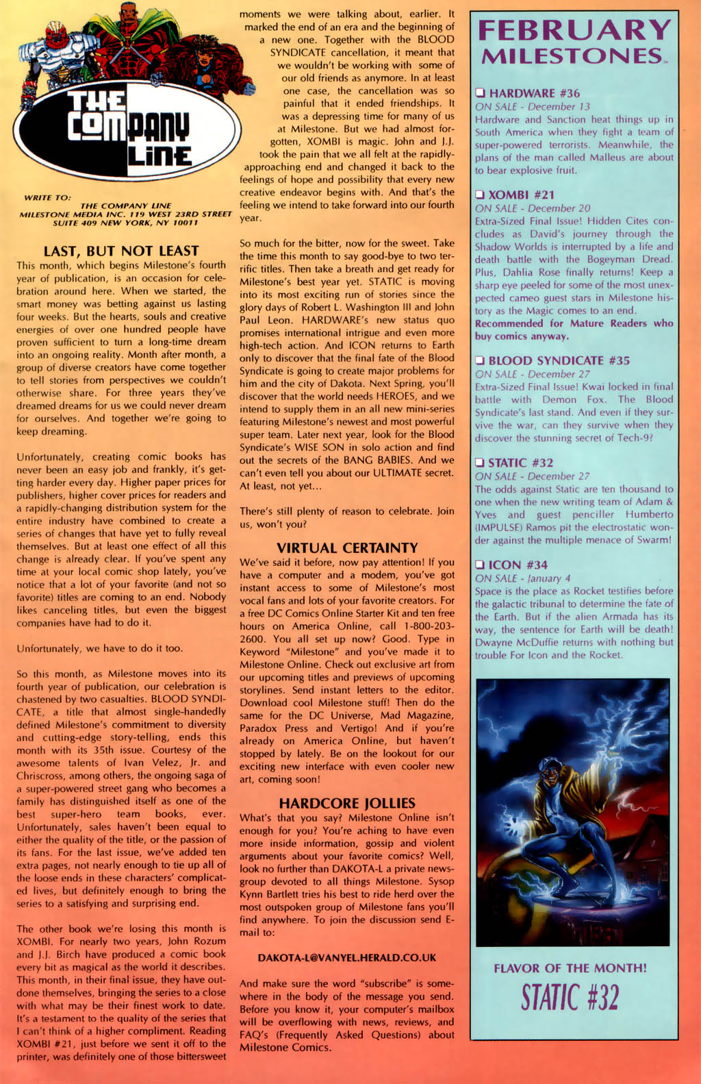 Read online Static comic -  Issue #33 - 25