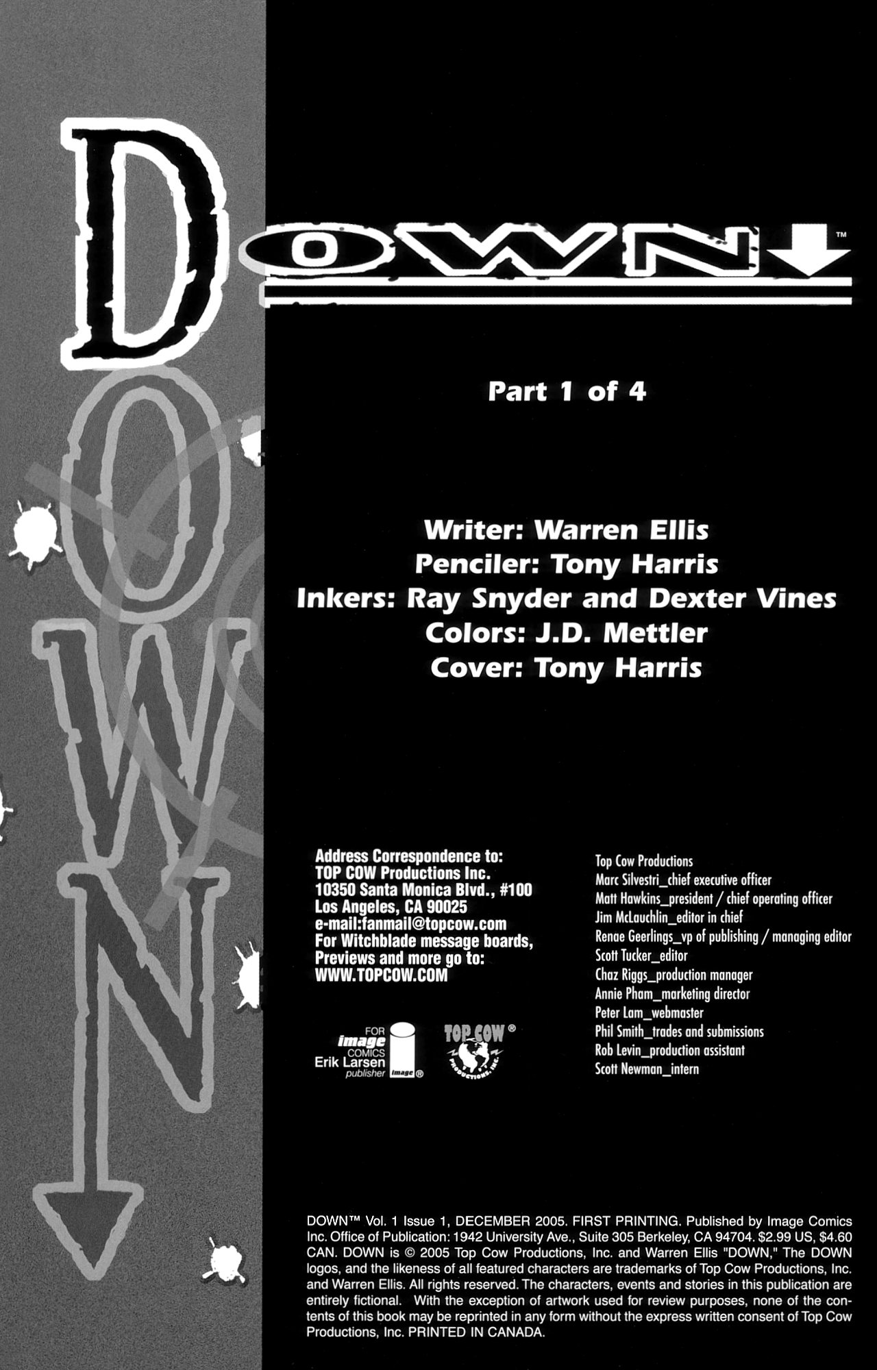 Read online Down comic -  Issue #1 - 2