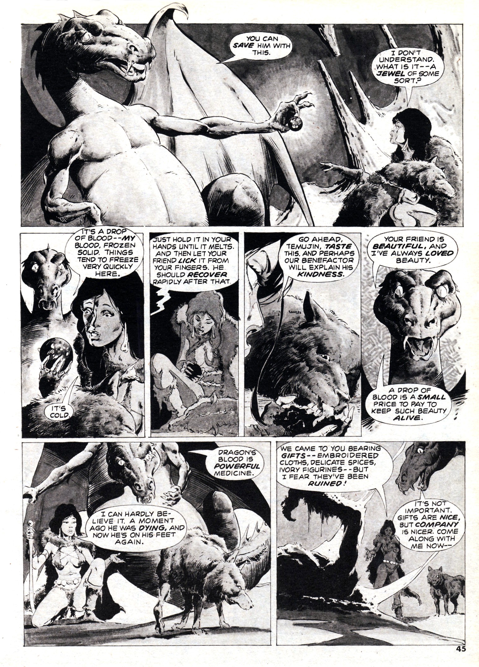 Read online Vampirella (1969) comic -  Issue #76 - 45