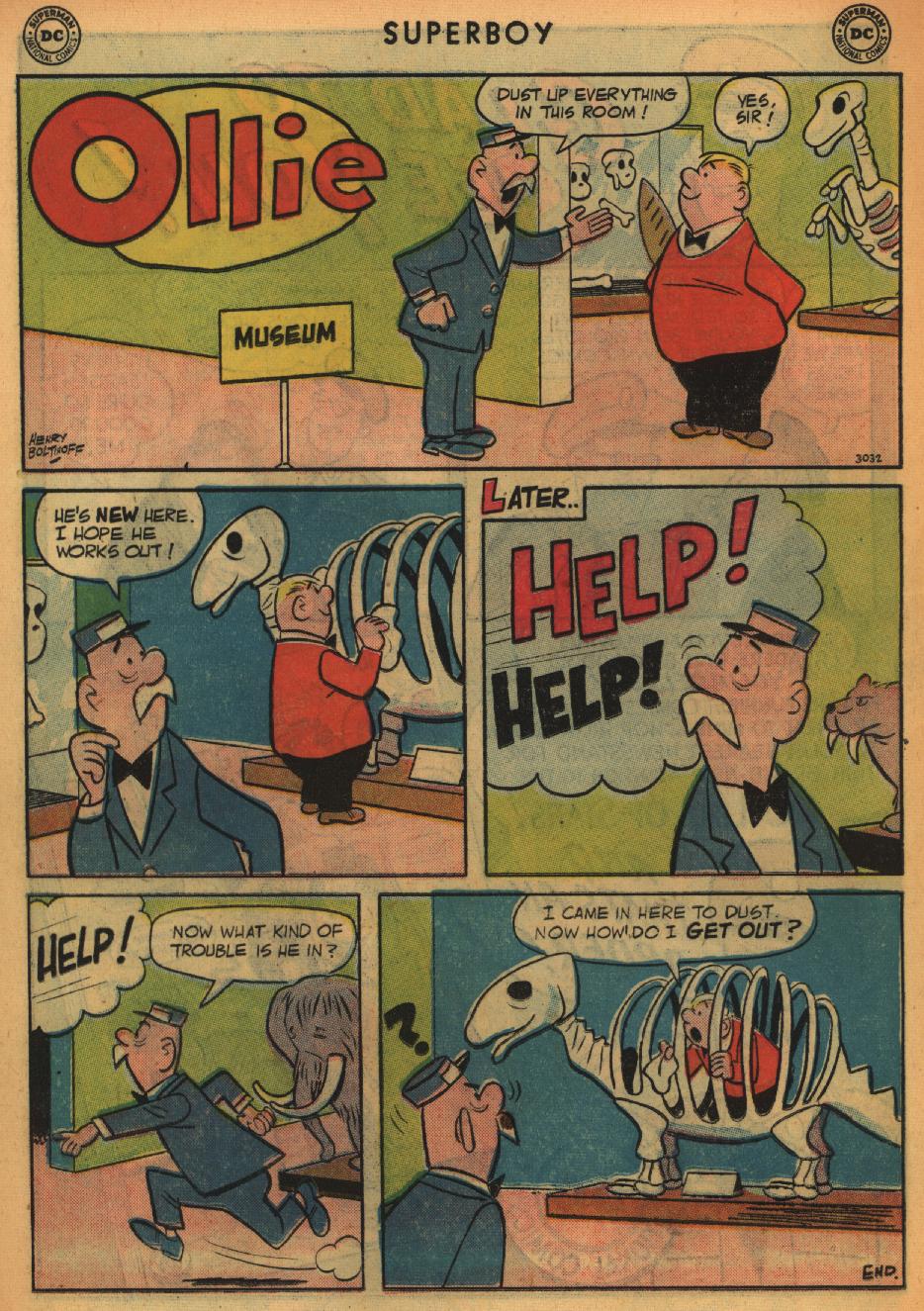 Read online Superboy (1949) comic -  Issue #65 - 10