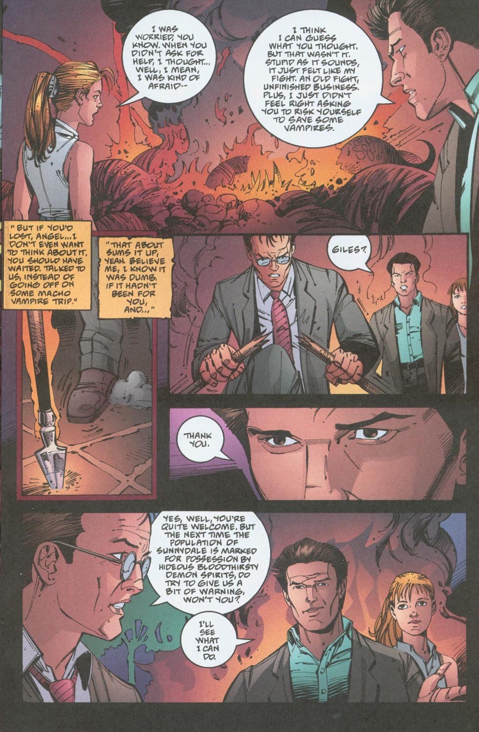 Read online Buffy the Vampire Slayer: Angel comic -  Issue #3 - 23