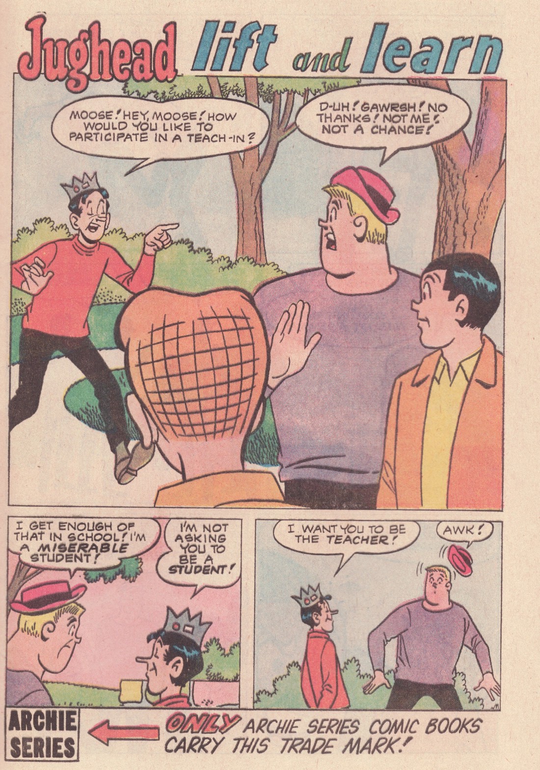 Read online Jughead (1965) comic -  Issue #187 - 28
