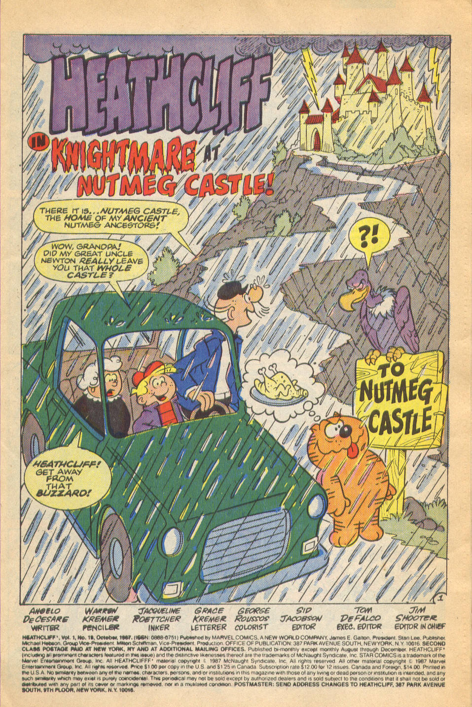 Read online Heathcliff comic -  Issue #19 - 3