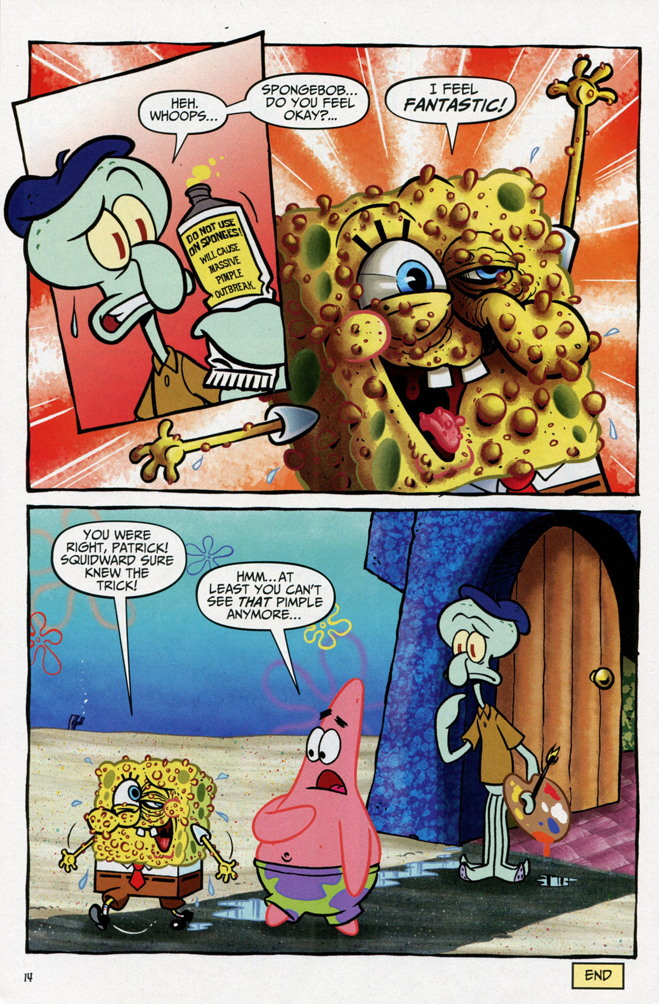 Read online SpongeBob Comics comic -  Issue #9 - 16