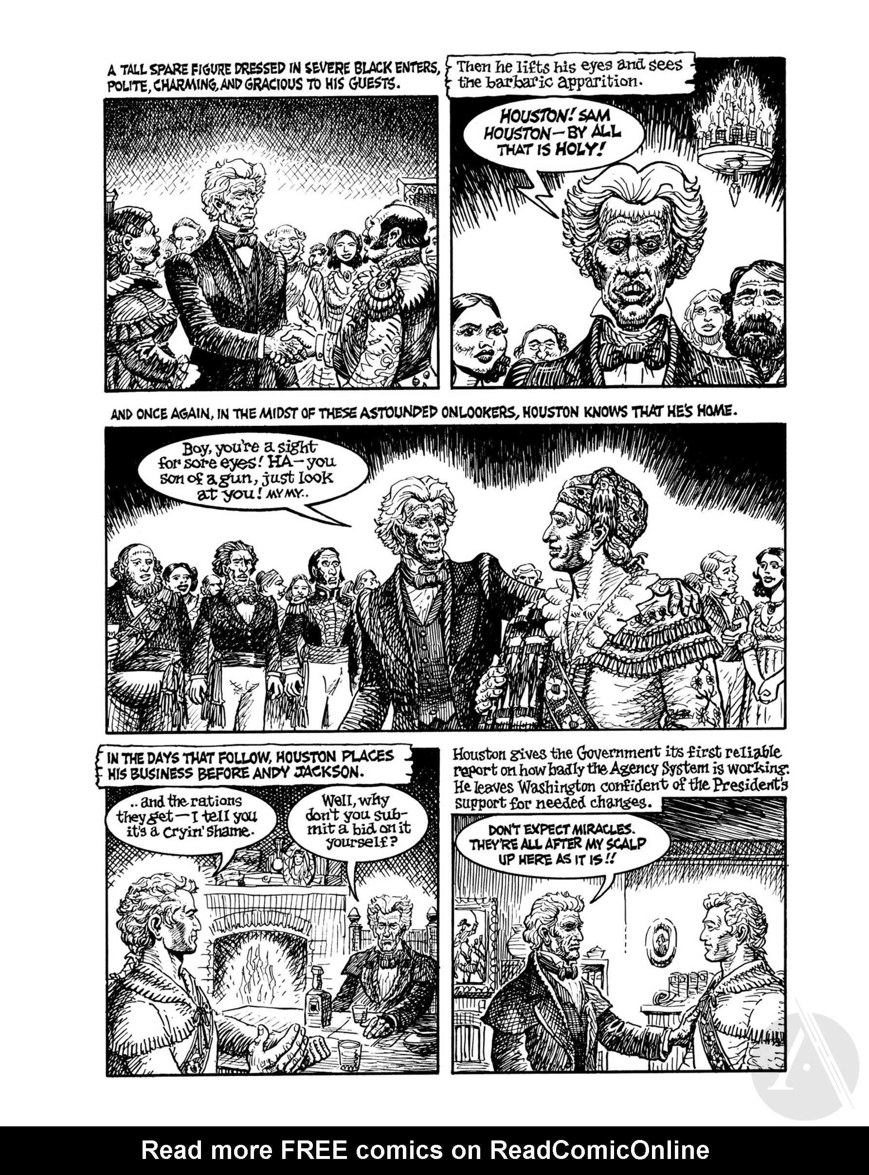 Read online Indian Lover: Sam Houston & the Cherokees comic -  Issue # TPB - 55
