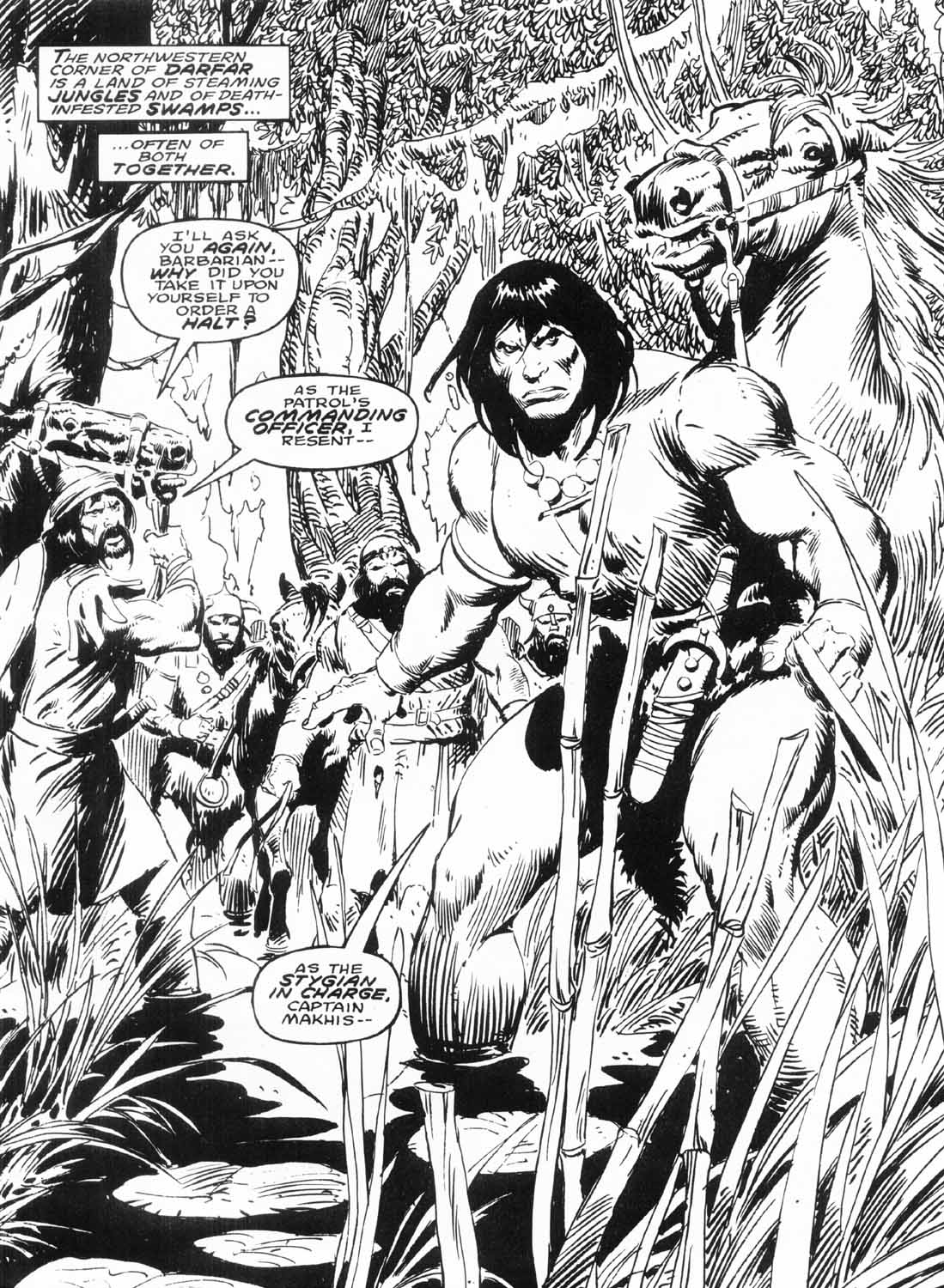 Read online The Savage Sword Of Conan comic -  Issue #225 - 3