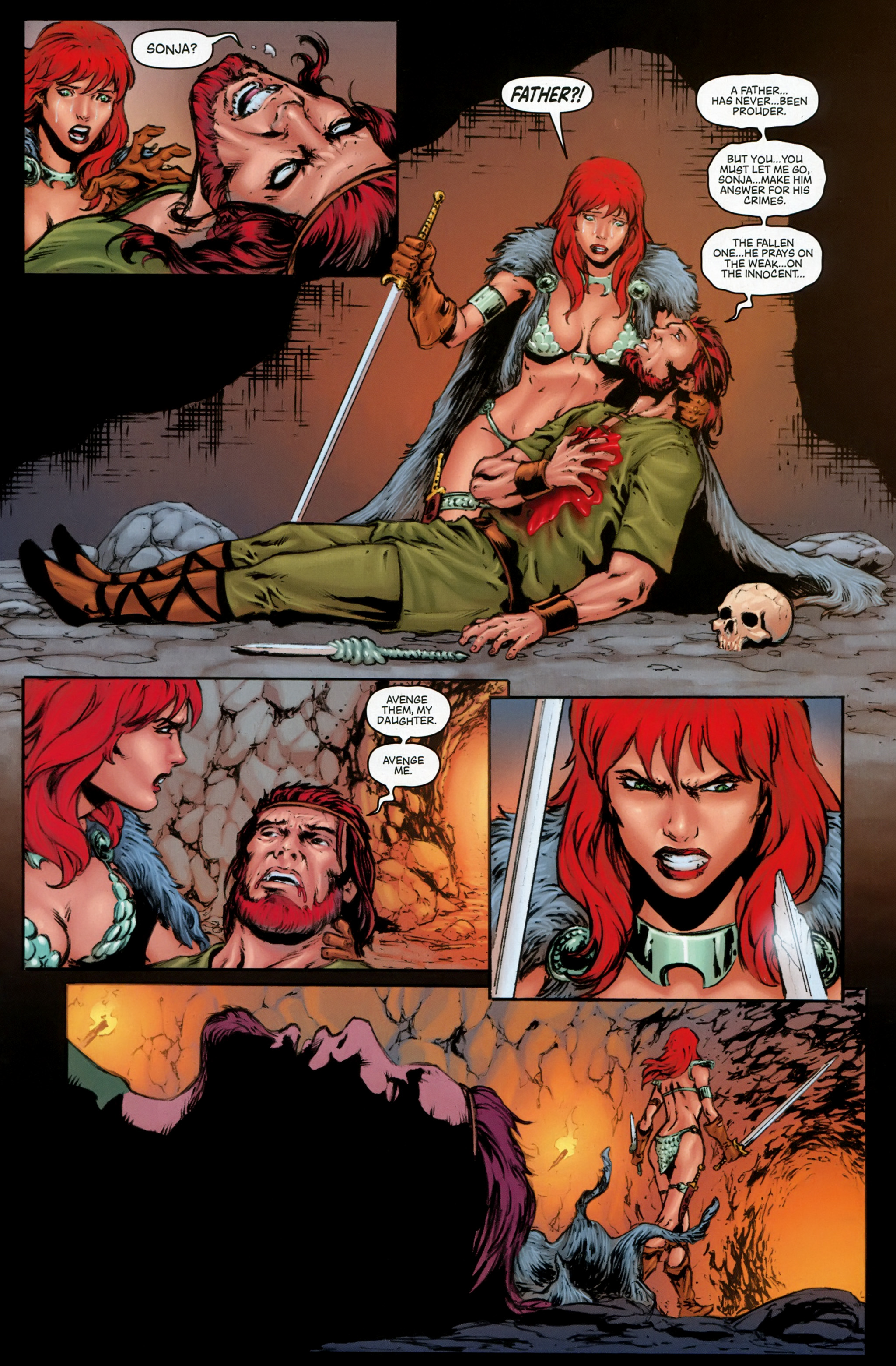 Read online Witchblade/Red Sonja comic -  Issue #5 - 12
