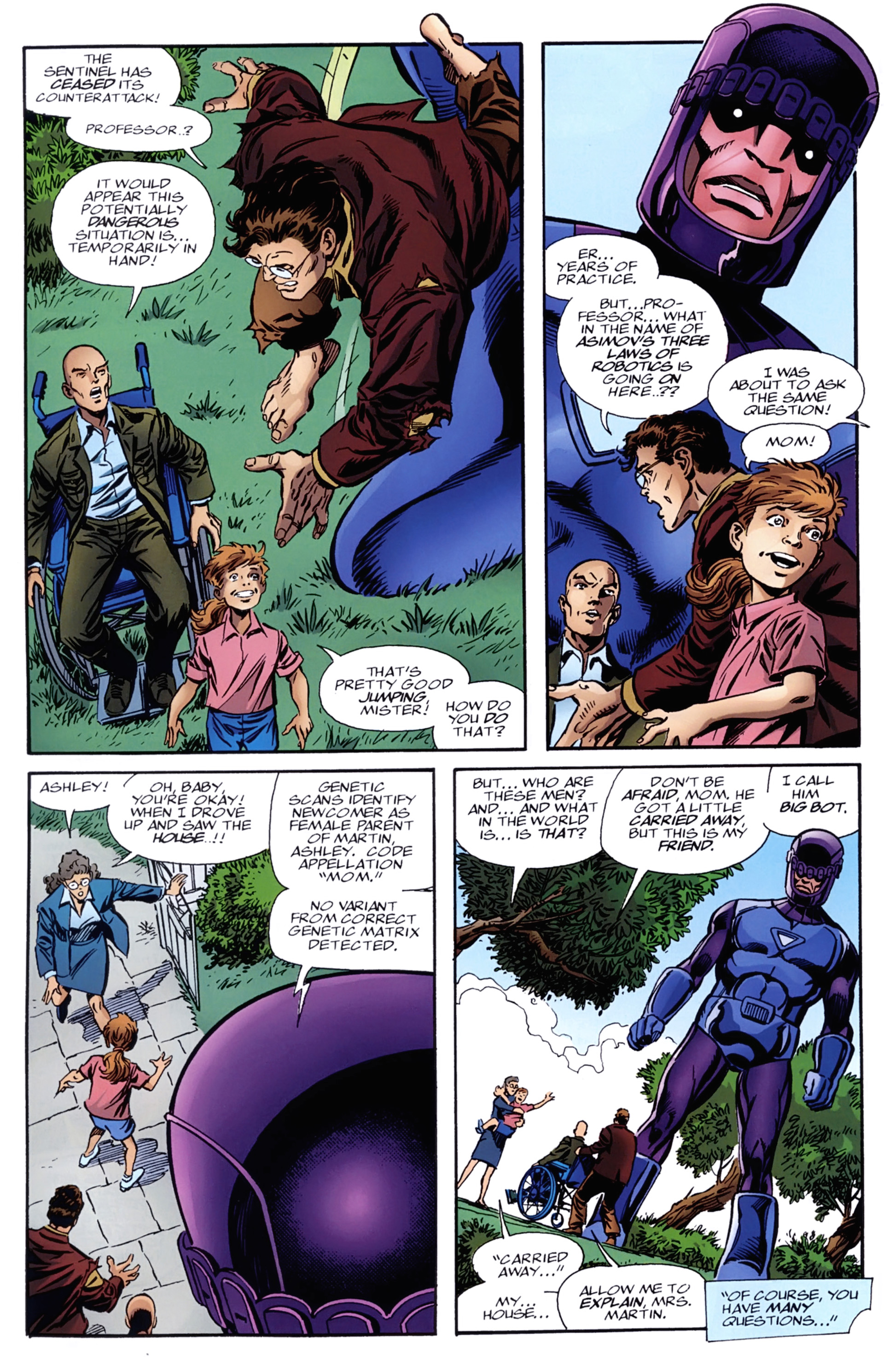 Read online X-Men: Hidden Years comic -  Issue #10 - 35
