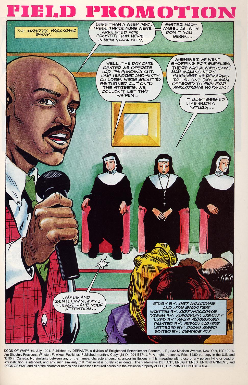 Read online Dogs of War comic -  Issue #4 - 4