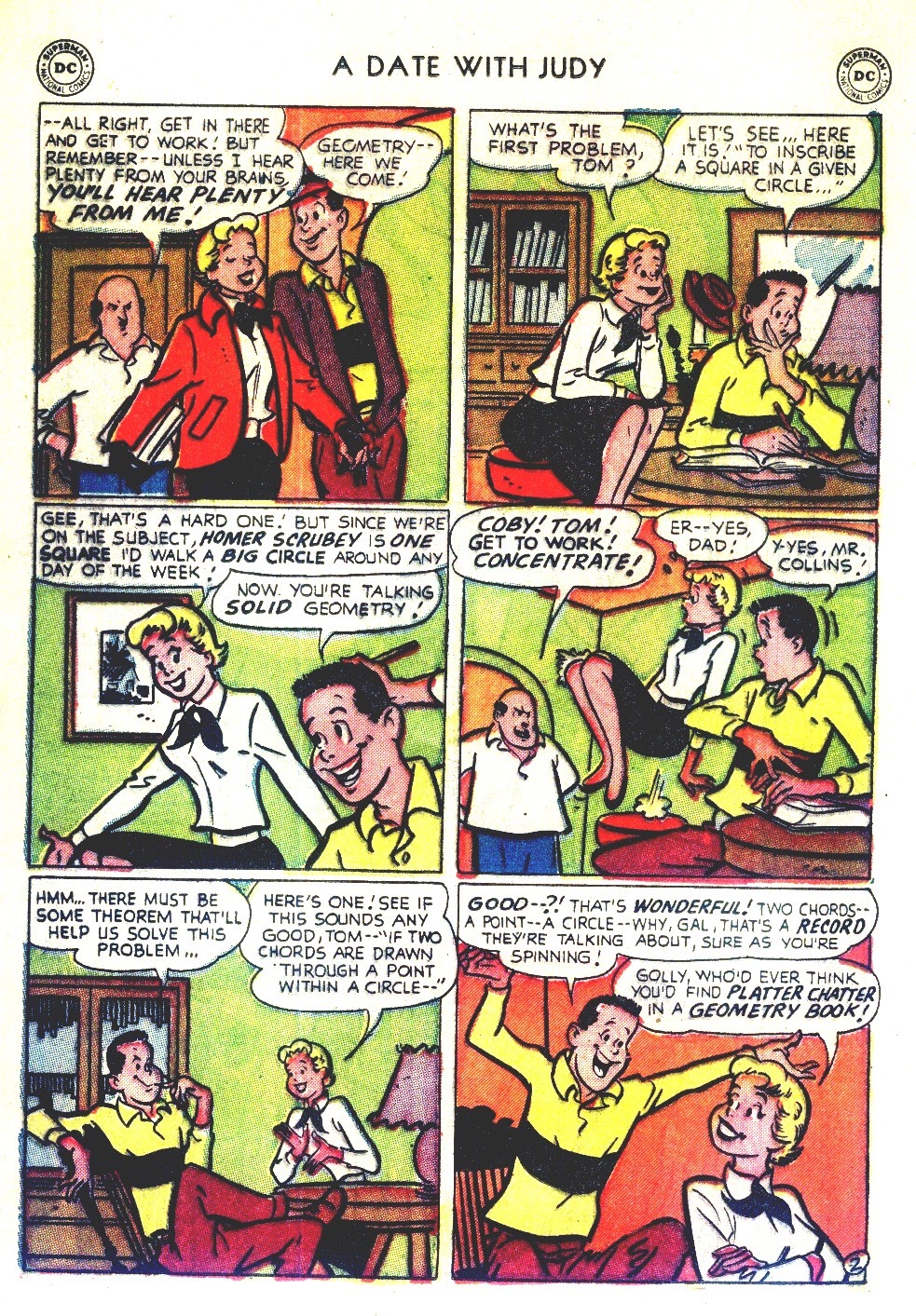 Read online A Date with Judy comic -  Issue #42 - 20