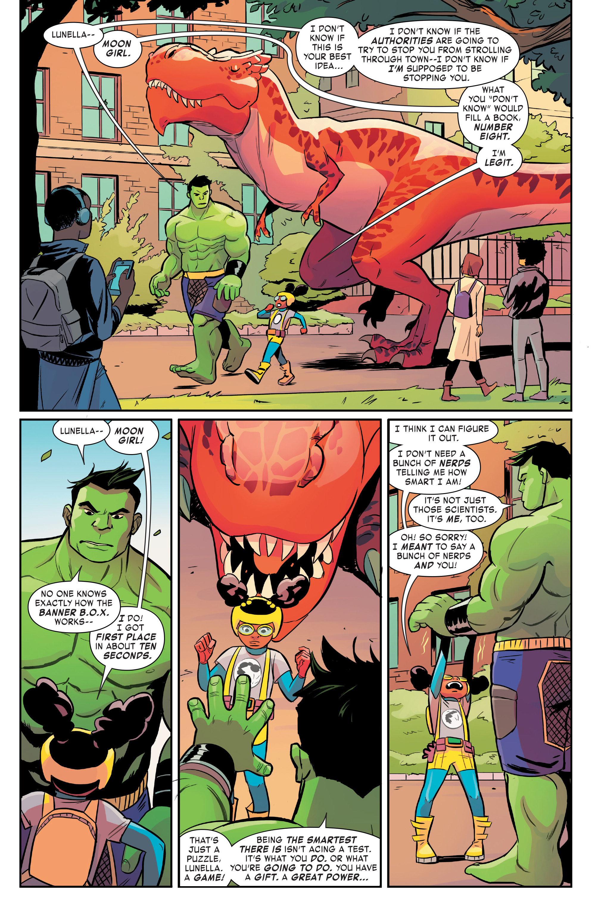 Read online Moon Girl And Devil Dinosaur comic -  Issue #13 - 7