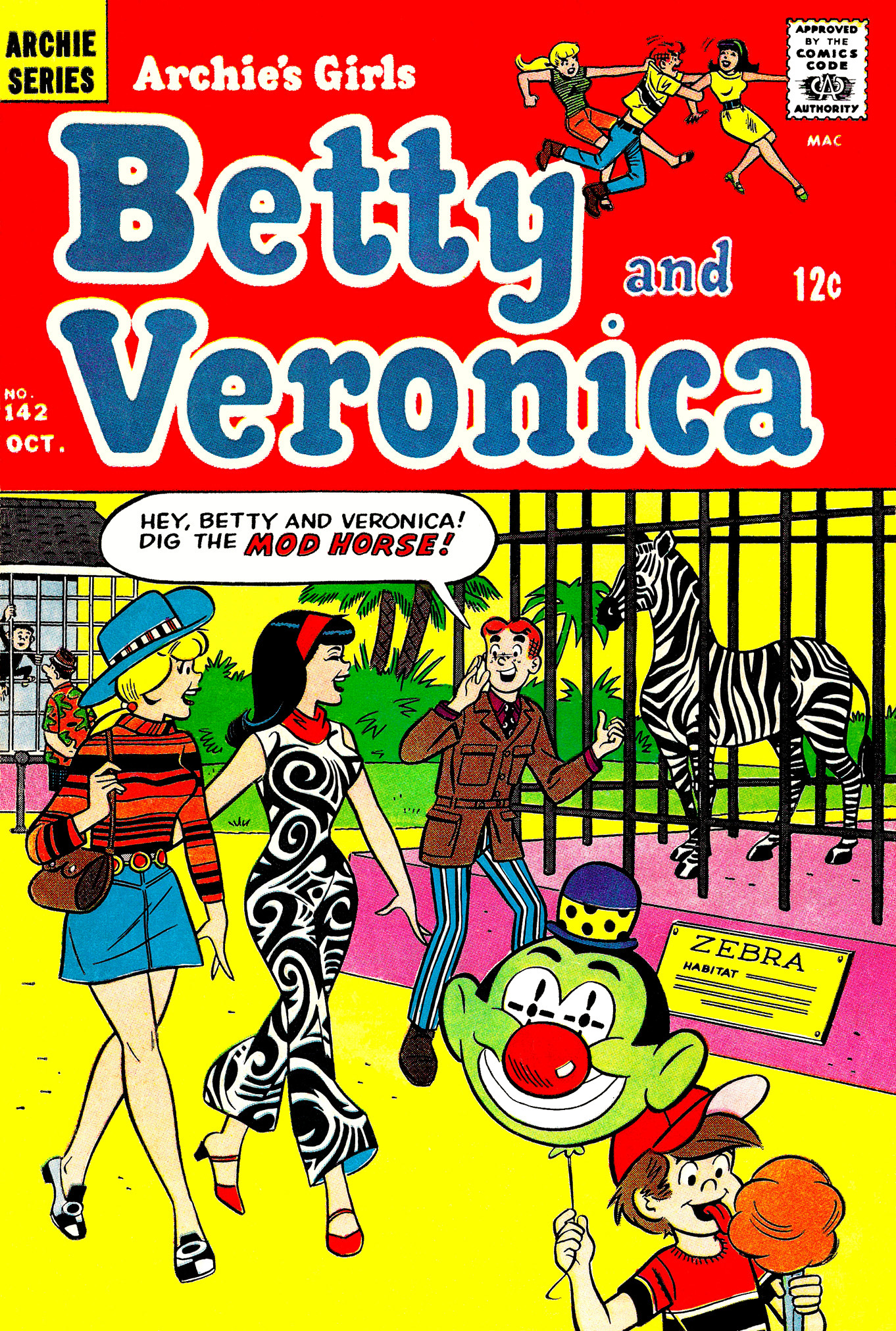 Read online Archie's Girls Betty and Veronica comic -  Issue #142 - 1