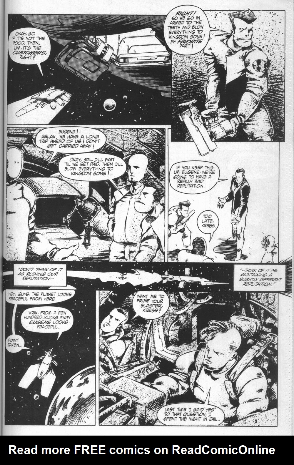 Read online Dark Horse Presents (1986) comic -  Issue #56 - 55